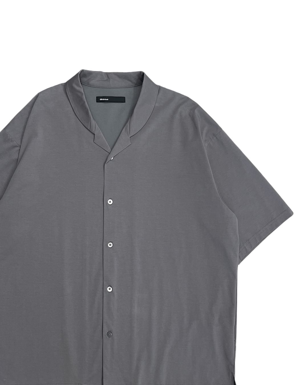 08sircus 08sircus SS20 Round Collar Half Shirt Size US XL / EU 56 / 4 - 6 Thumbnail