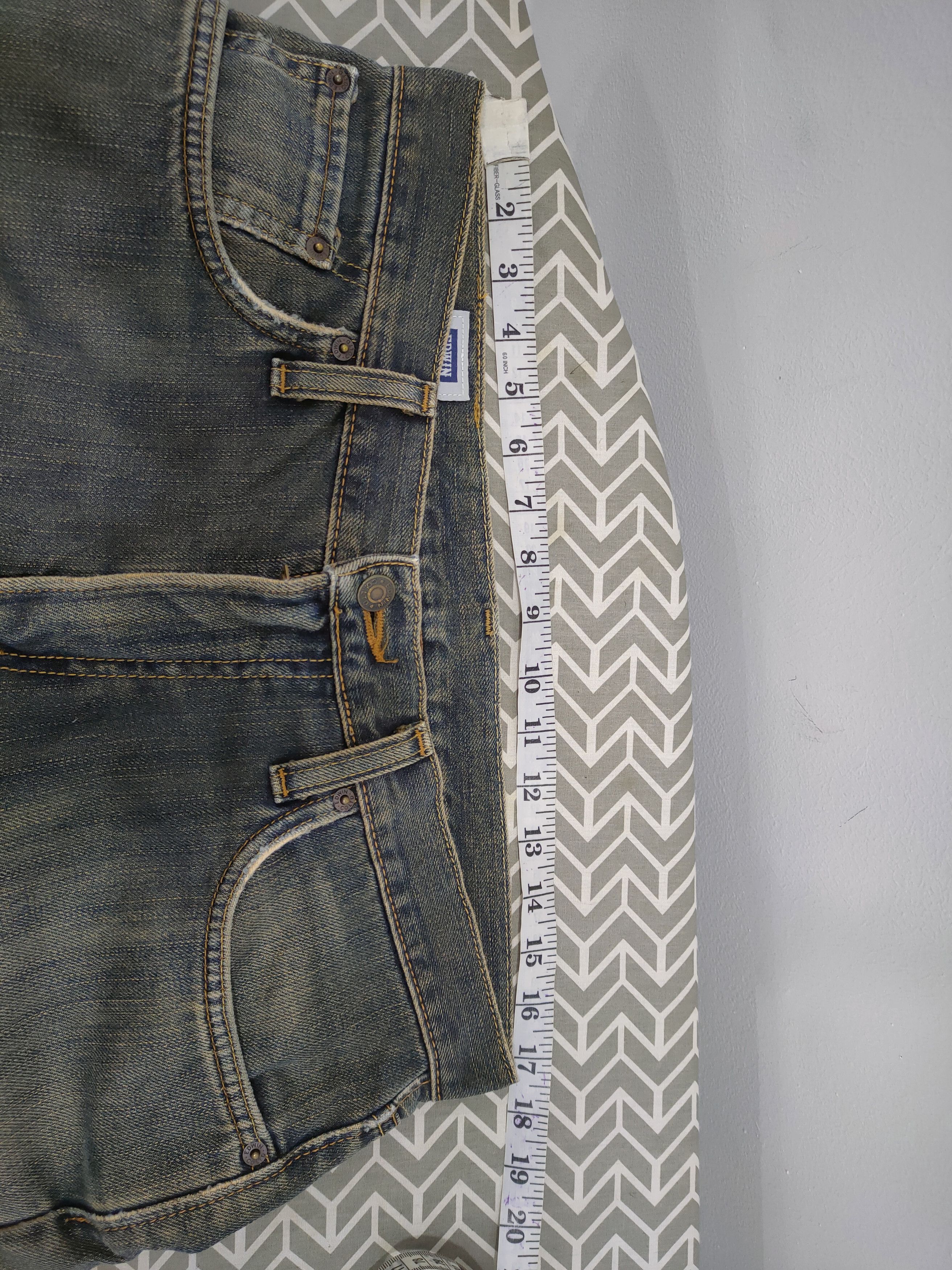 Edwin × Jean VINTAGE EDWIN 403 RIPPED JEANS DENIM PANTS Size US 33 - 13 Thumbnail