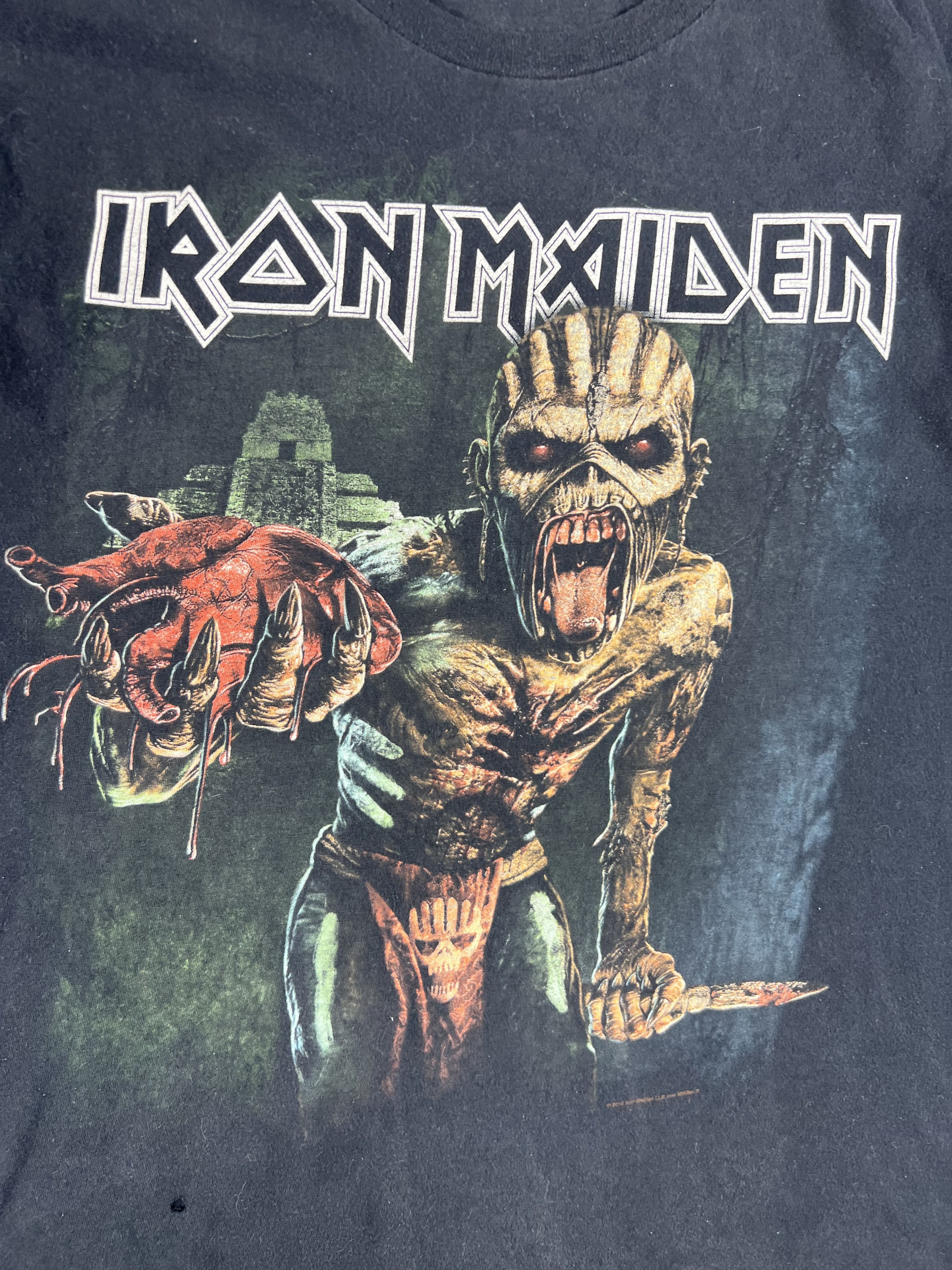 Band Tees × Iron Maiden Vintage Iron Maiden Tour Tee Made in USA M Size US M / EU 48-50 / 2 - 3 Thumbnail