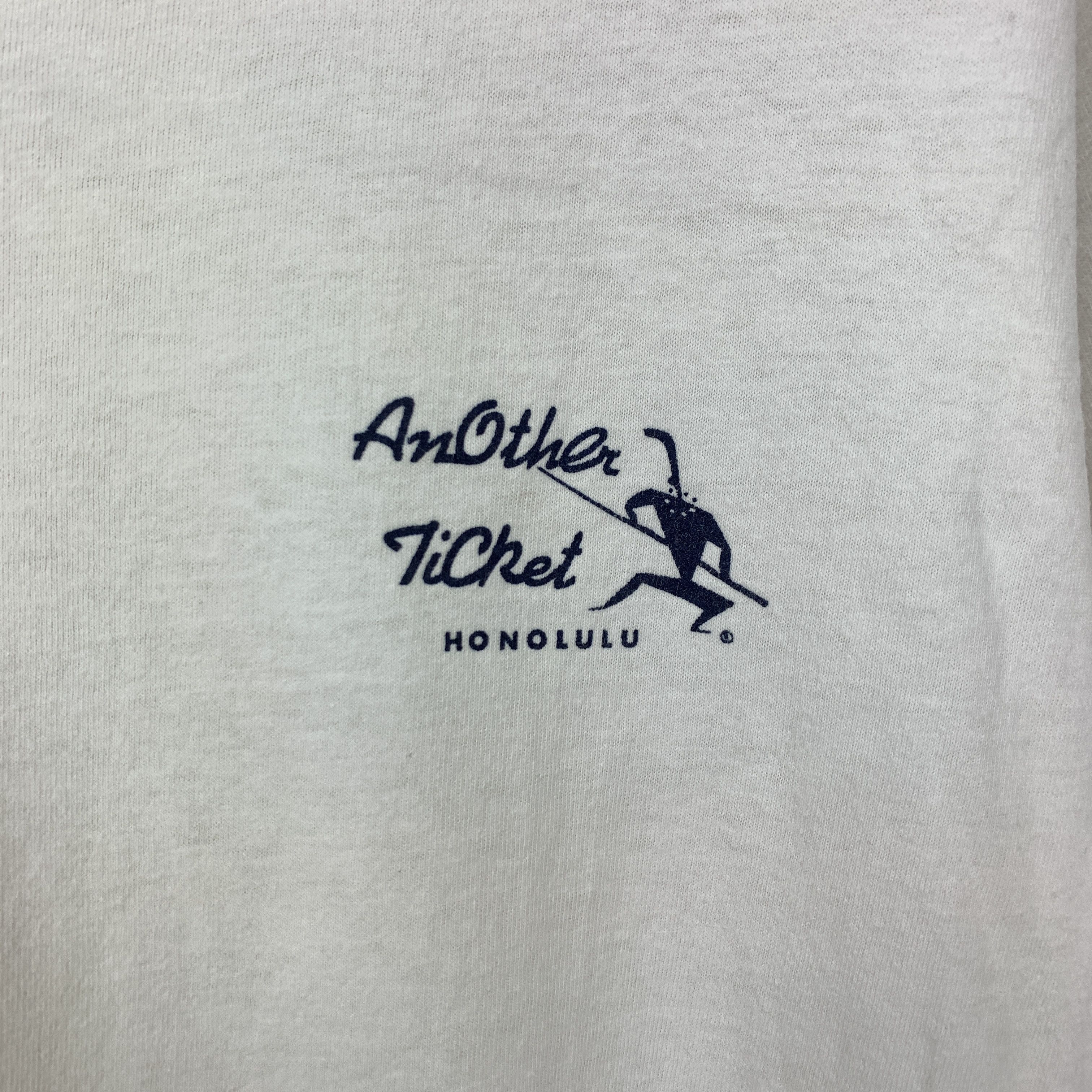 Fruit Of The Loom 90s Vintage HONOLULU STREET CLOWN T Shirt #1795/07 Size US L / EU 52-54 / 3 - 8 Thumbnail