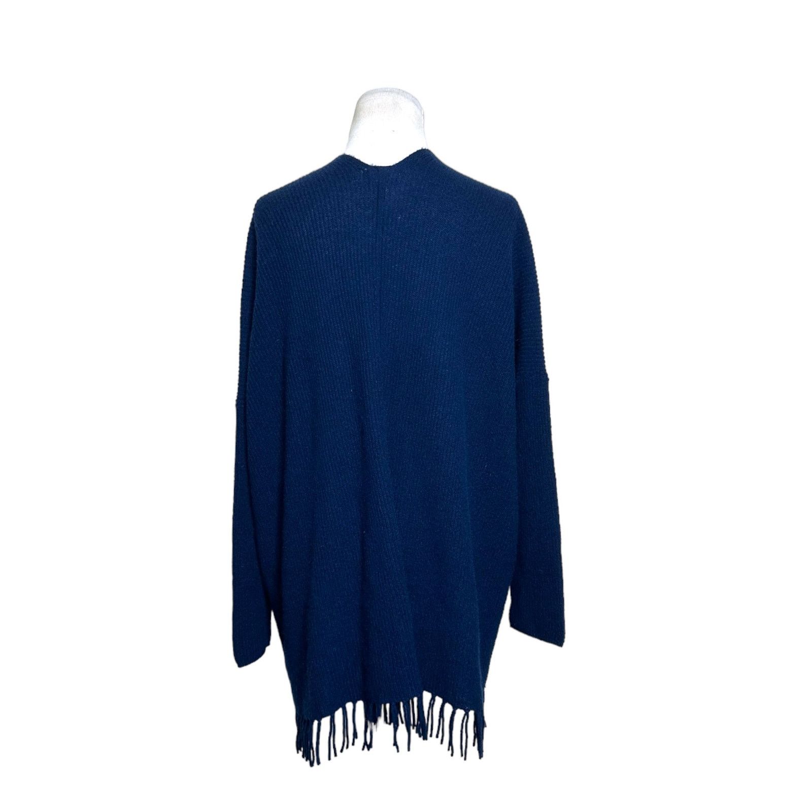Joie Joie blue cashmere long sleeves fringe hem cardigan size XXS Size XXS / US 00 / IT 34 - 2 Thumbnail