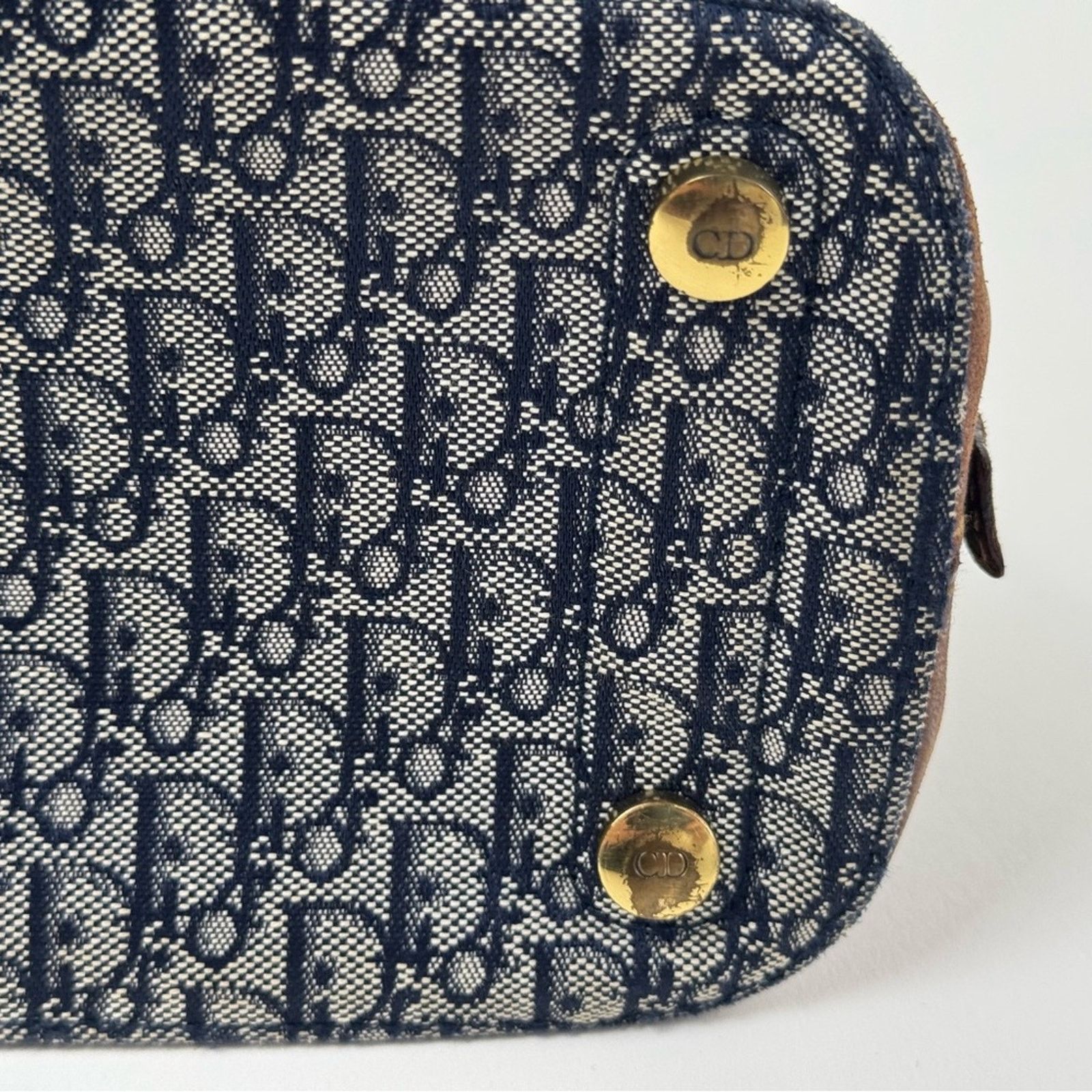 Dior Christian Dior Diorissimo Trotter Street Chic Dome handbag Size ONE SIZE - 13 Thumbnail