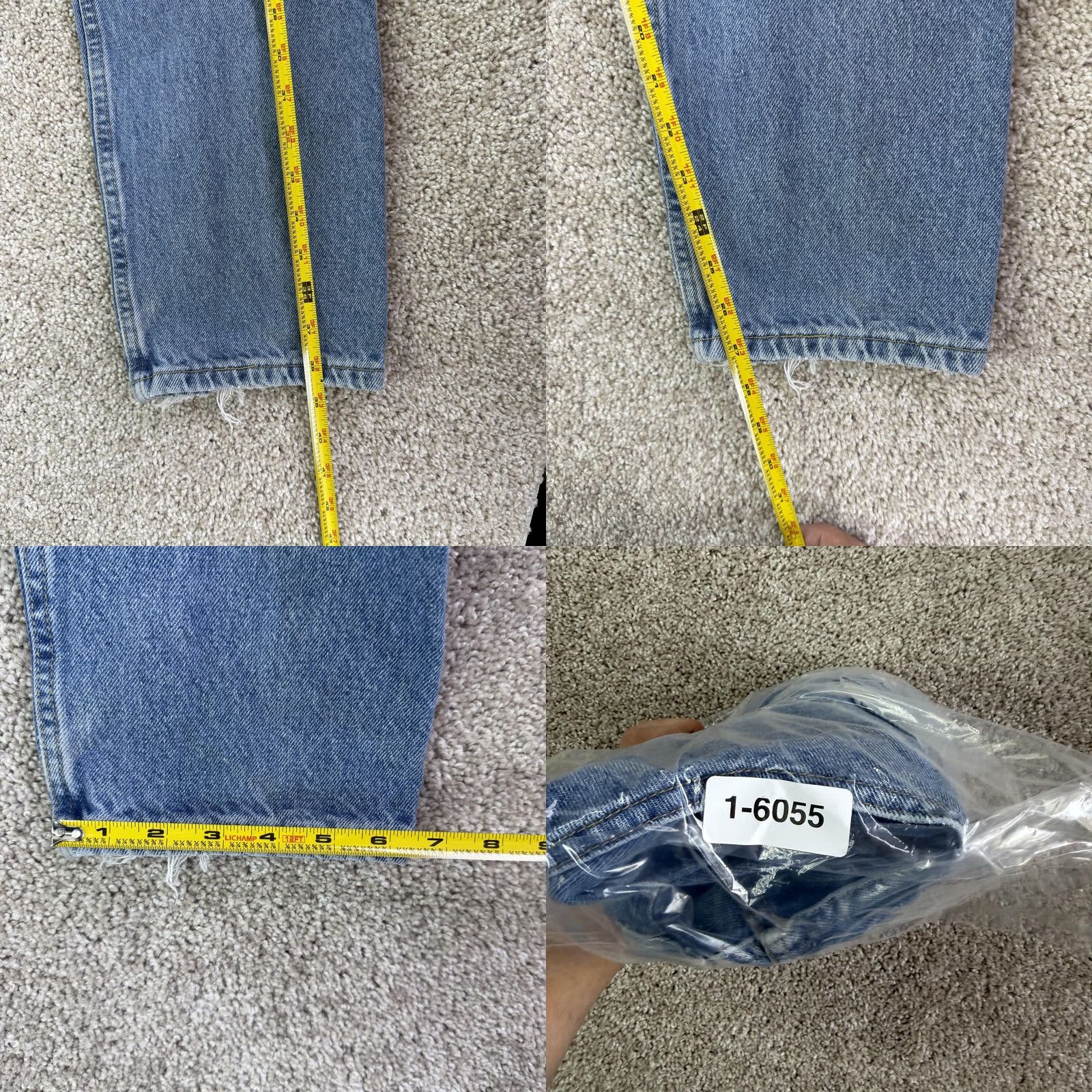 Lee Lee Regular Fit Jeans Mens 36x29 Medium Wash Blue Denim Straight Casual Size US 36 / EU 52 - 10 Thumbnail
