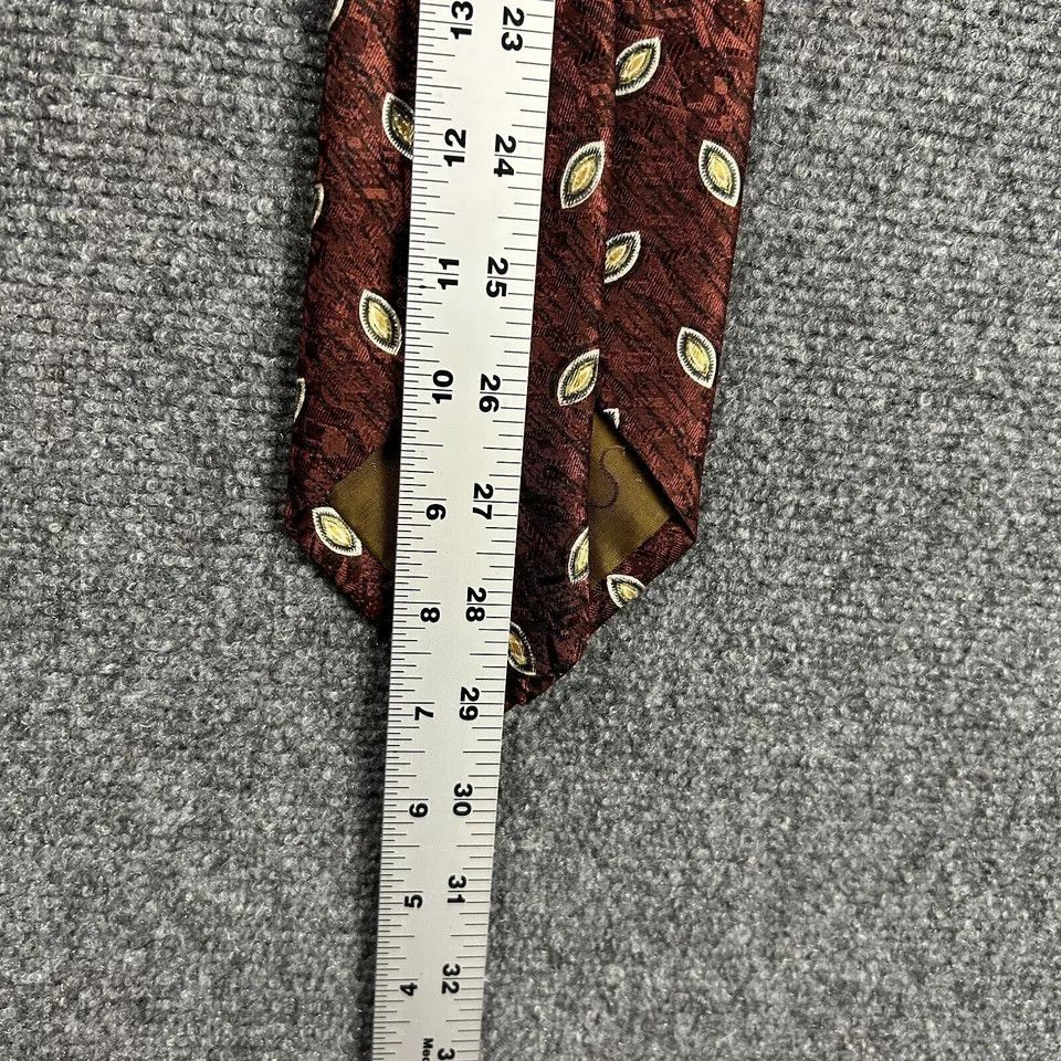 Robert Talbott × Vintage Robert Talbott Neck Tie Mens 4" x 58" Paisley Silk Adults Size ONE SIZE - 6 Thumbnail