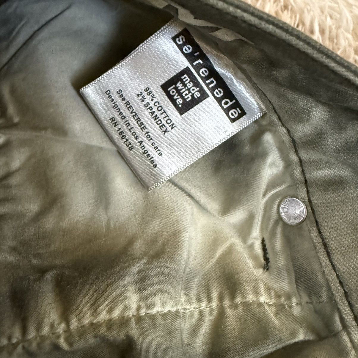 SERENEDE Serenede “olea” cargo skinny pant Size US 34 / EU 50 - 17 Thumbnail