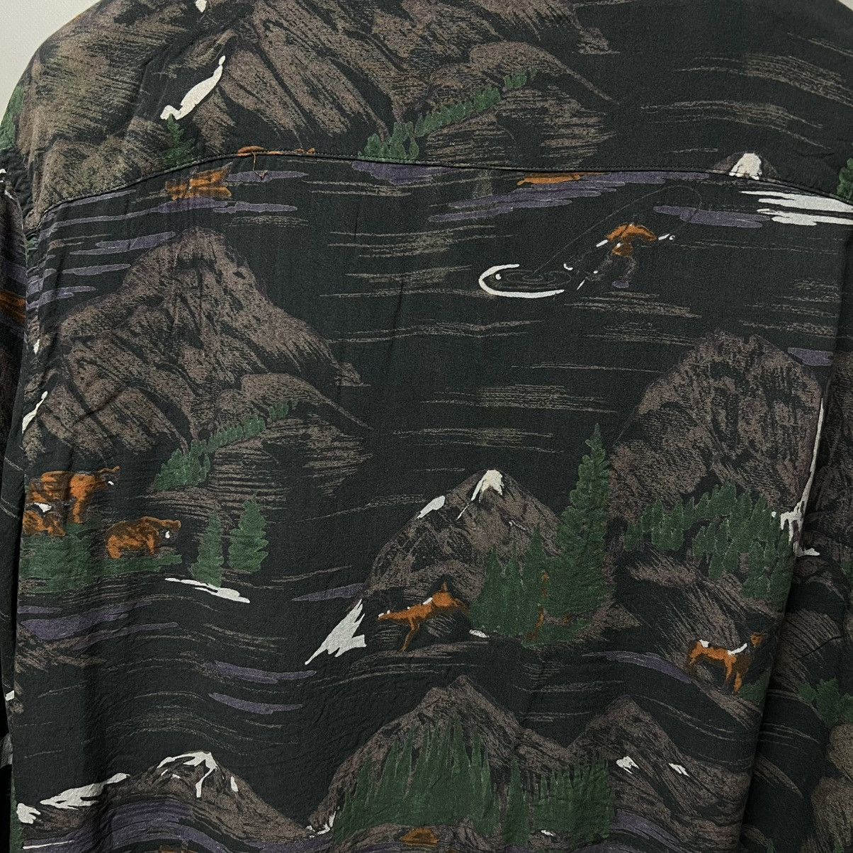 Allsaints Allsaints Redfern Landscape Poplin Shirt Outdoor Long Sleeve Size US L / EU 52-54 / 3 - 10 Thumbnail