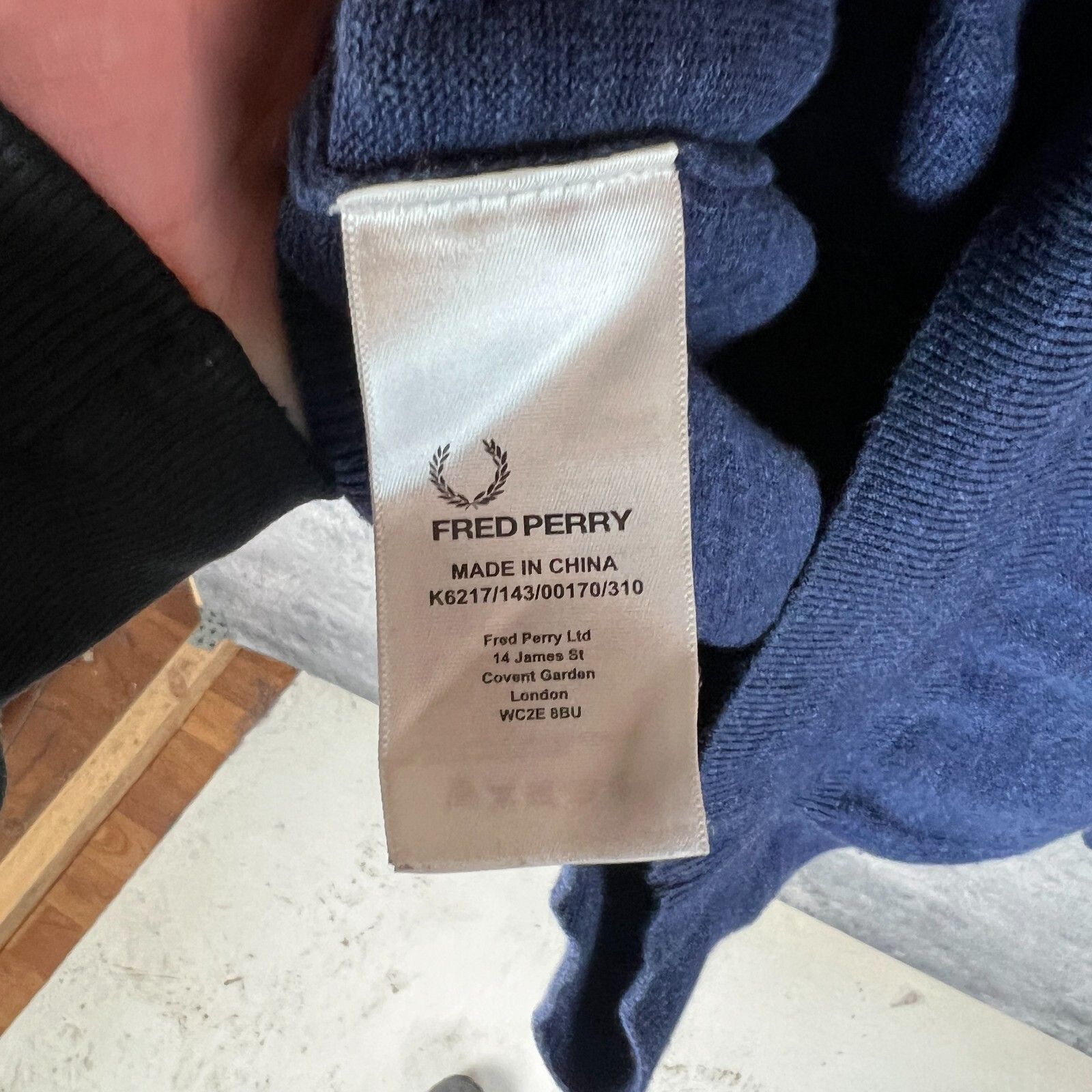 Fred Perry Fred Perry Sweater Men's Size XS Blue Long Sleeve ` Size US XS / EU 42 / 0 - 5 Thumbnail