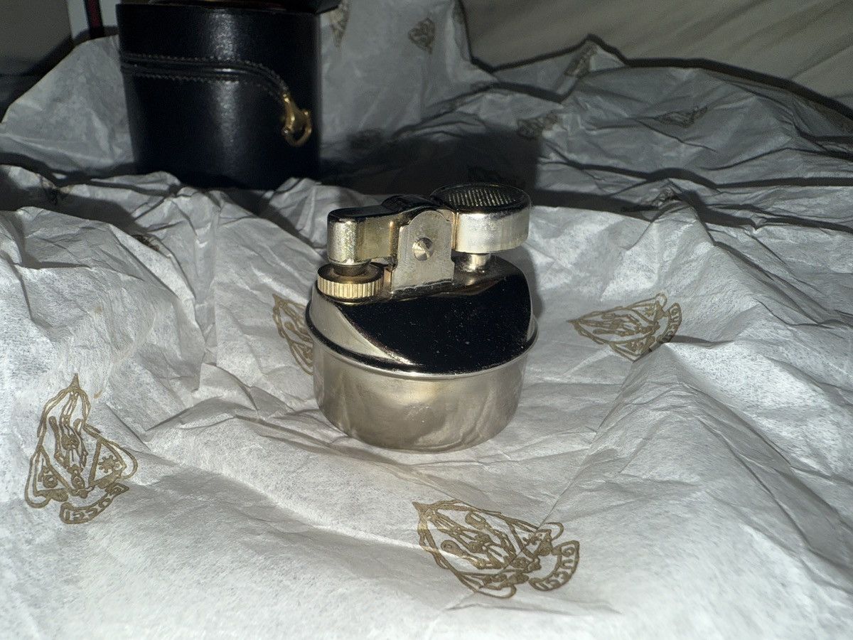 Gucci Gucci 1970s-80s Desk Lighter - Leather Case - Original Box Size ONE SIZE - 4 Thumbnail