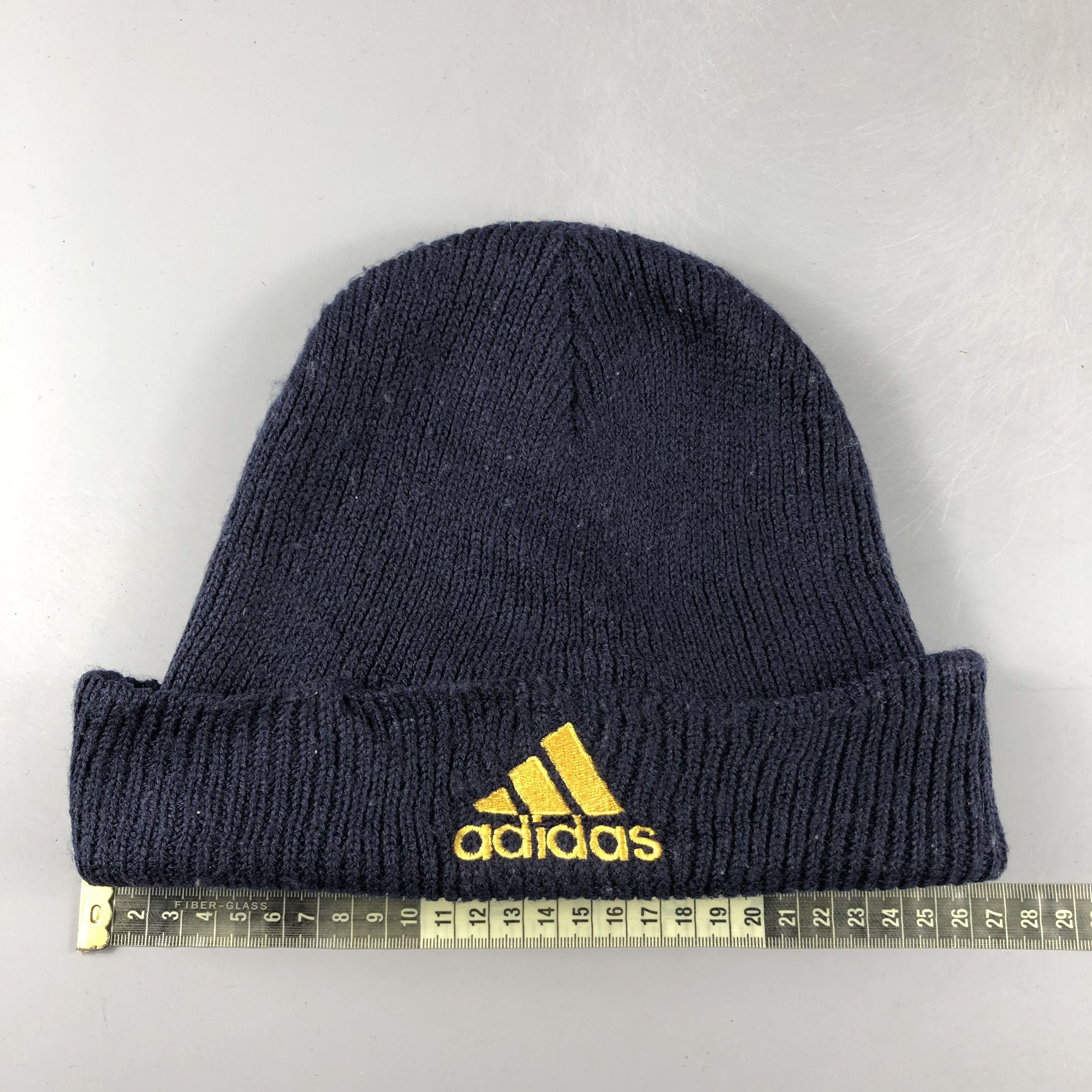 Adidas × Vintage Adidas Basic Beanie Snow Hat Snow Cap -D313 Size ONE SIZE - 4 Thumbnail