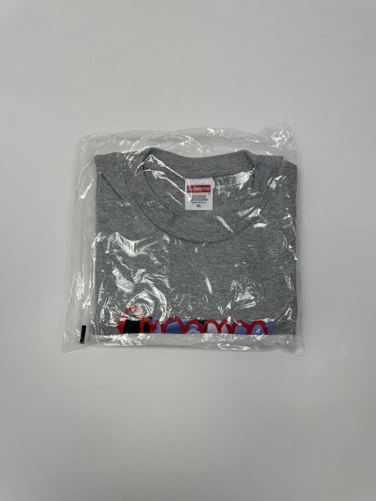 Supreme Supreme FW23 Payment Tee Heather Grey Size XL Size US XL / EU 56 / 4 - 2 Thumbnail