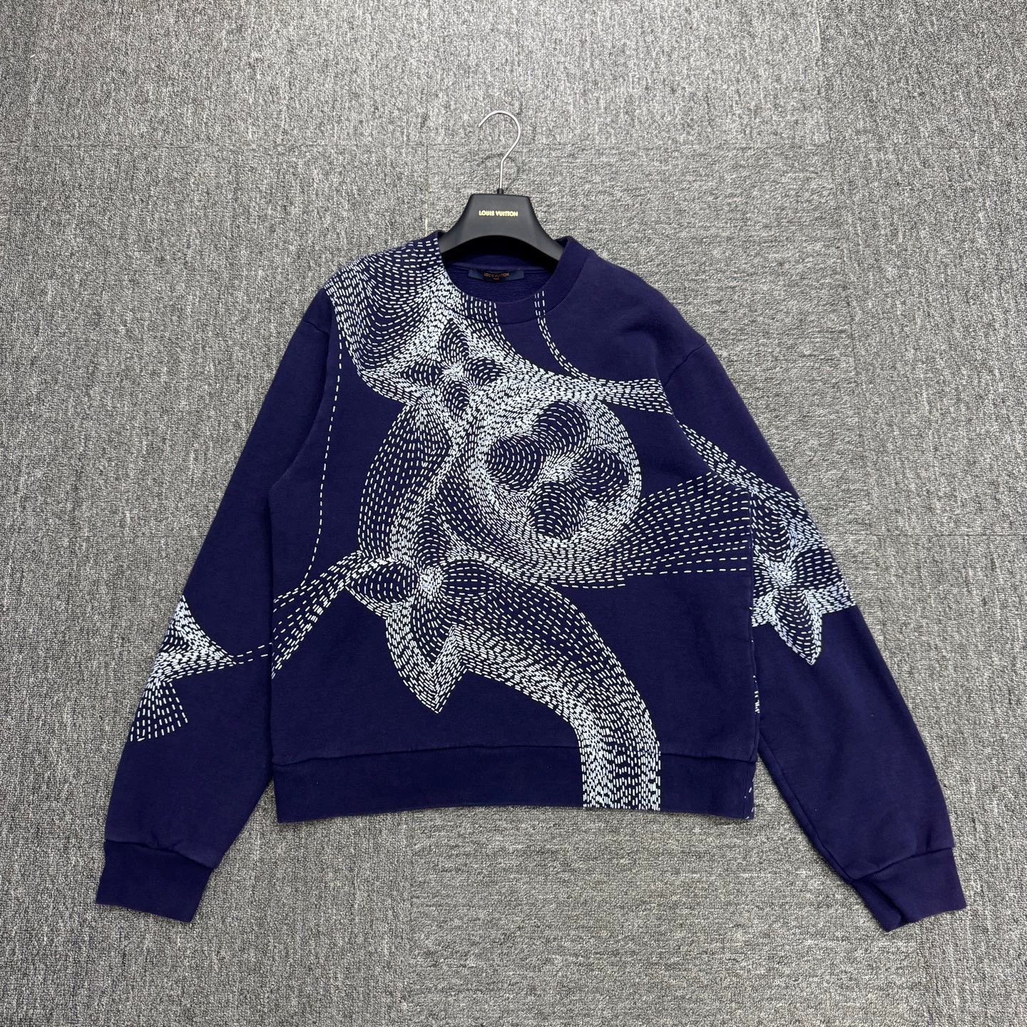Louis Vuitton Louis Vuitton Sketch Floral Sweatshirt Size US M / EU 48-50 / 2 - 1 Thumbnail