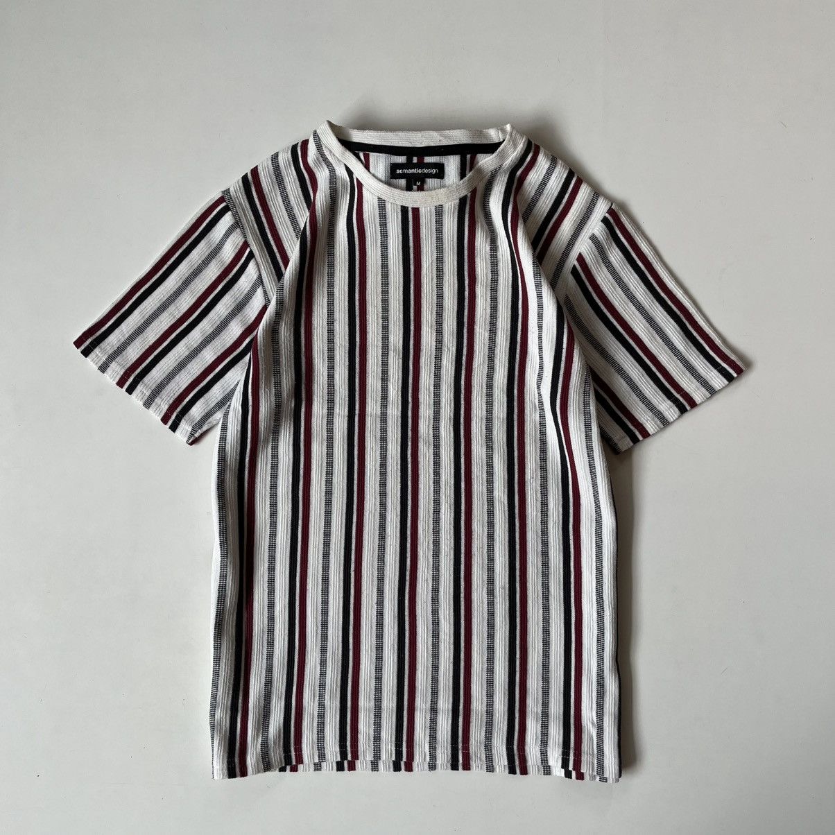 Japanese Brand Semantic Design Strips Tee Size US M / EU 48-50 / 2 - 1 Thumbnail