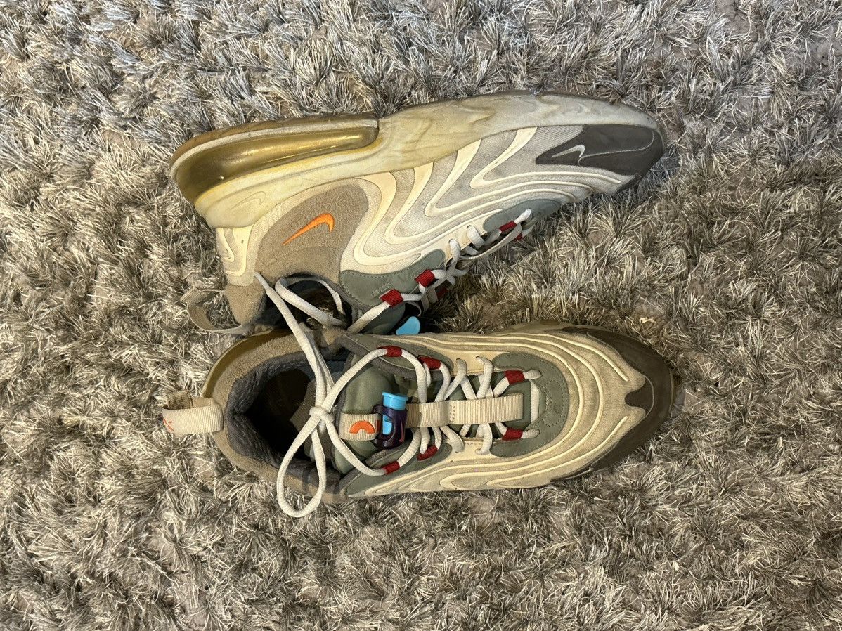 Nike × Travis Scott Nike travis scott Cactus trails 270 air max react Size US 10.5 / EU 43-44 - 4 Thumbnail