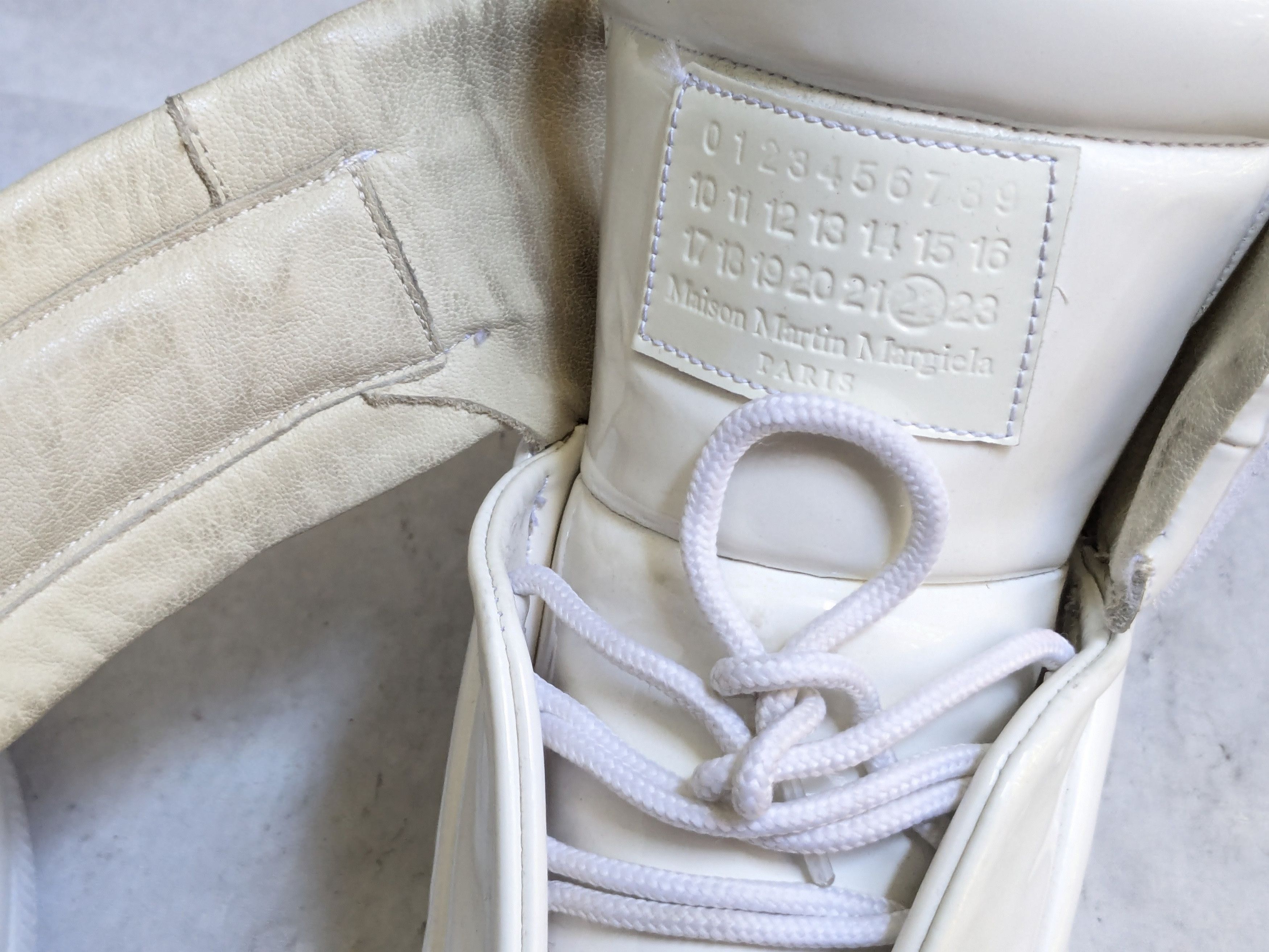 Maison Margiela Maison Margiela Future White 10 43 High Tops Patent Leather Size US 10 / EU 43 - 8 Thumbnail