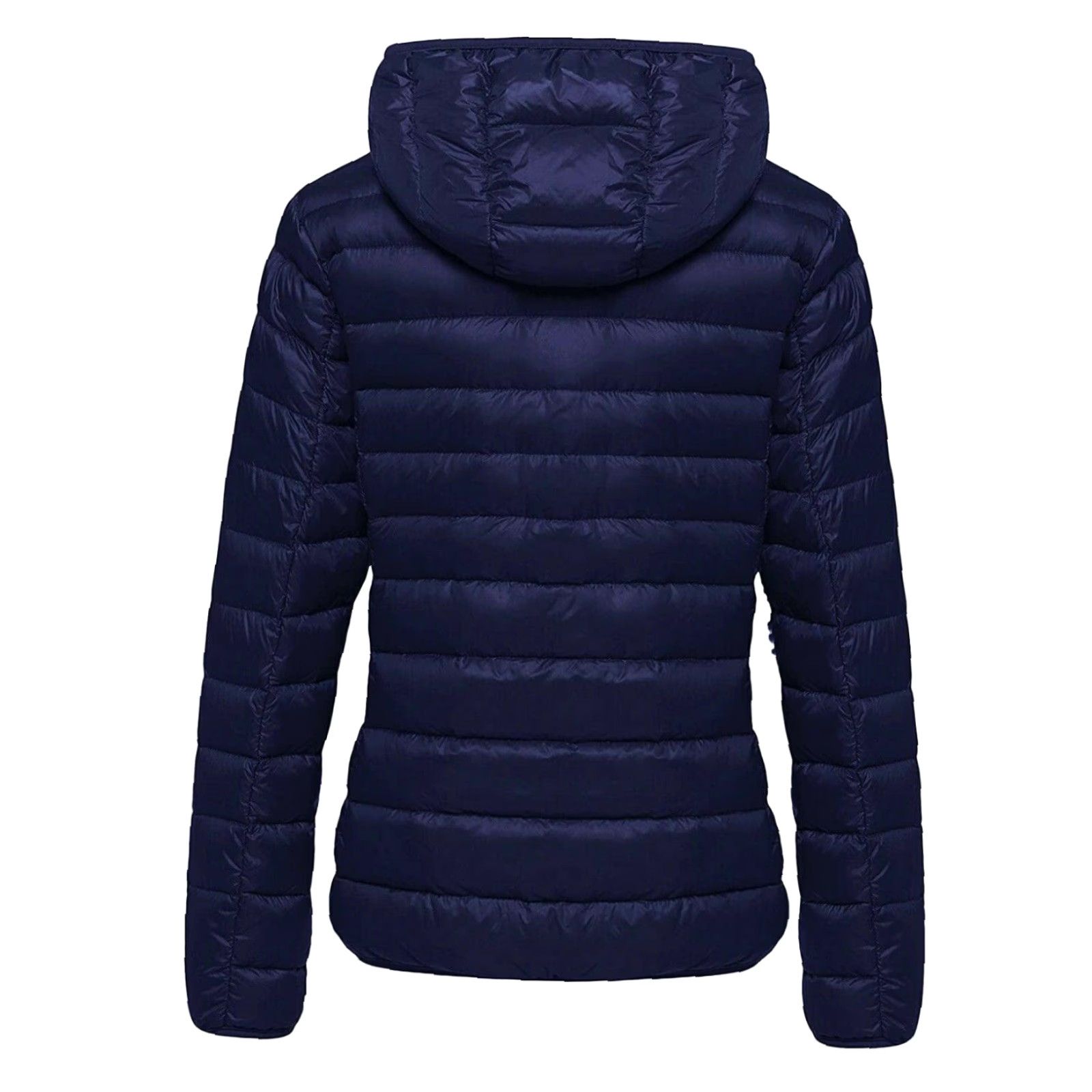 Vintage WANTDO Women's Hooded Packable Ultra Light Weight Down Jacket Dark Navy XL Shirt? Size XL / US 12-14 / IT 48-50 - 2 Thumbnail