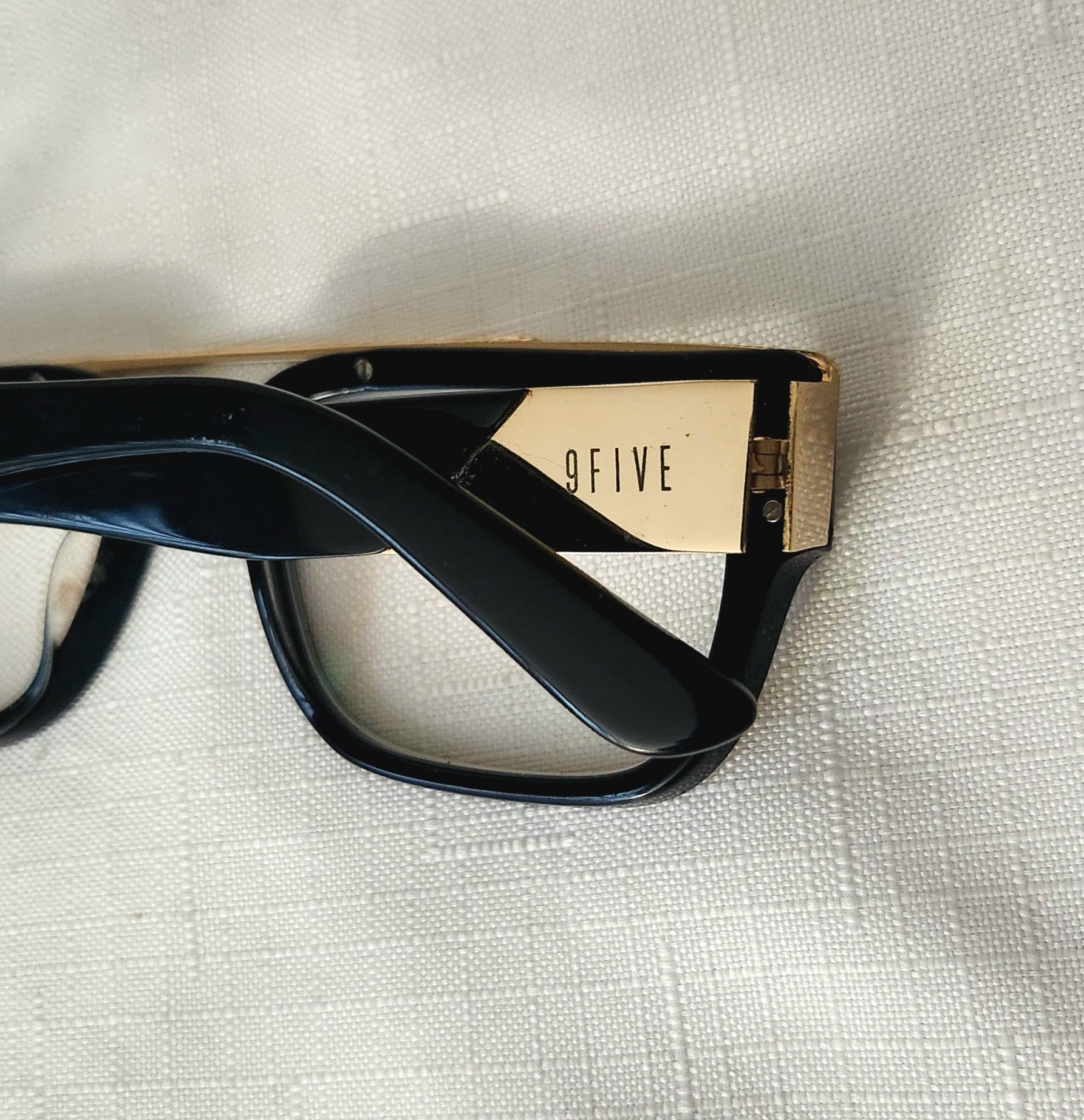 9FIVE 9FIVE 24 BLACK & 24K GOLD PLATED GRADIENT EYEGLASSES ADULT Size ONE SIZE - 8 Thumbnail