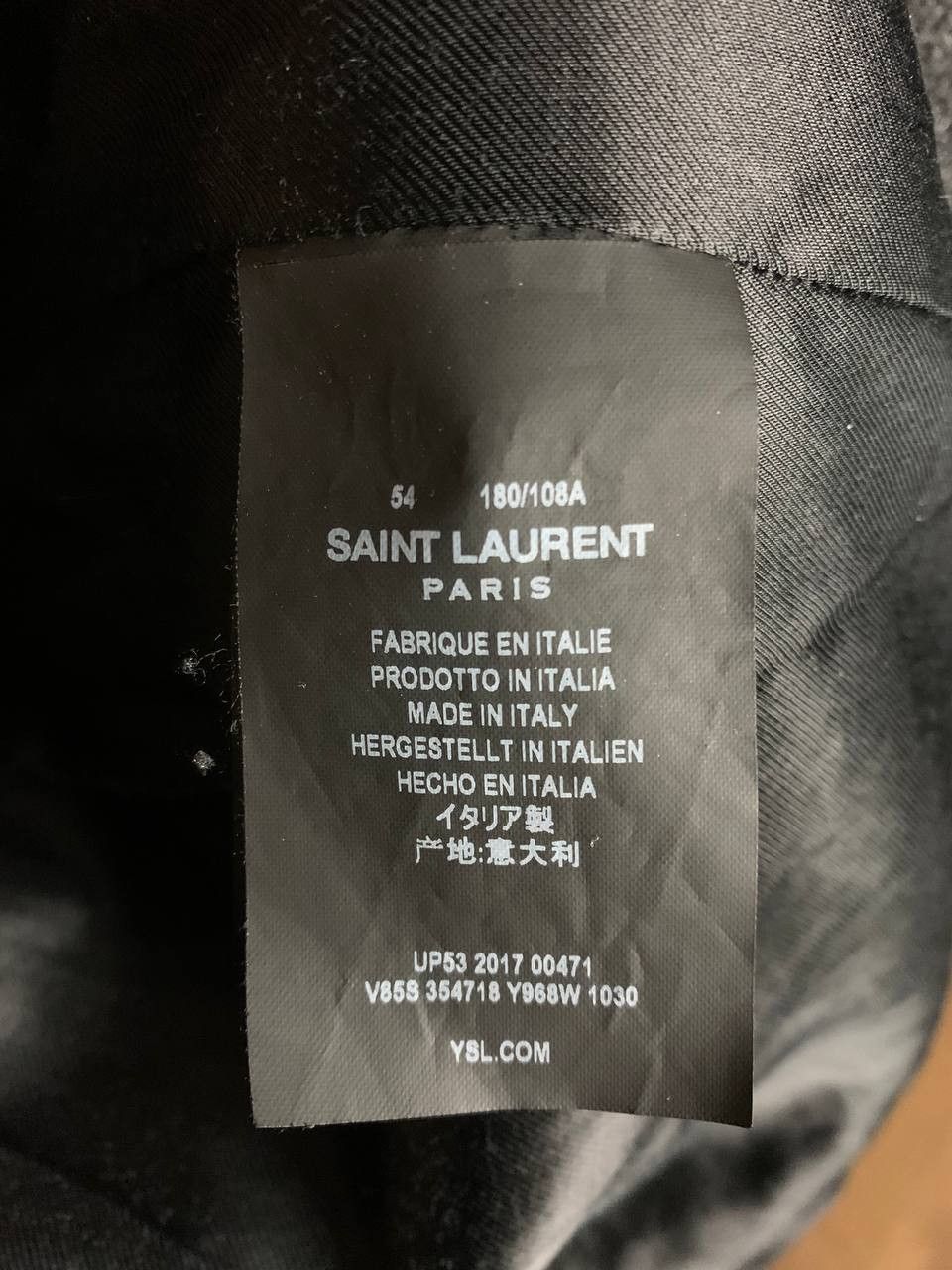 Saint Laurent Paris FW17 Teddy Bomber Size US L / EU 52-54 / 3 - 5 Thumbnail
