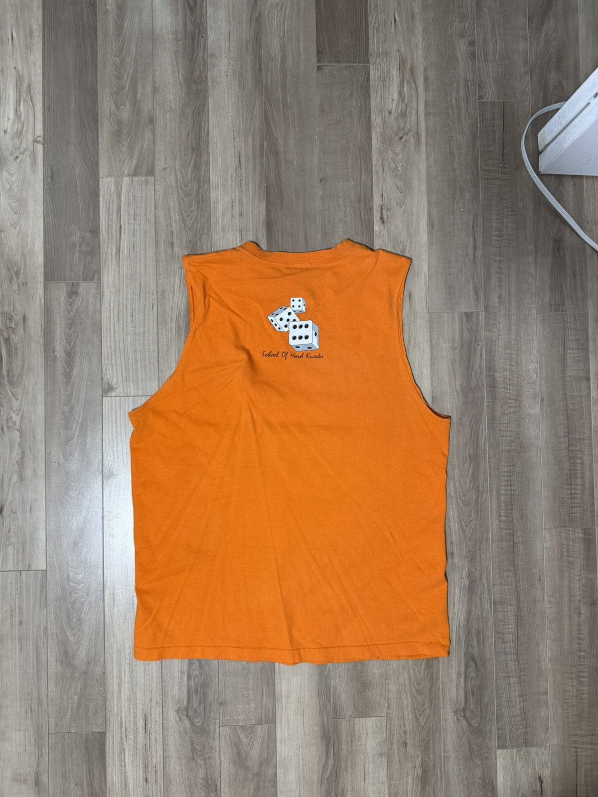 Vintage Vintage School of Hard Knocks graphic tank top Size US XL / EU 56 / 4 - 3 Thumbnail