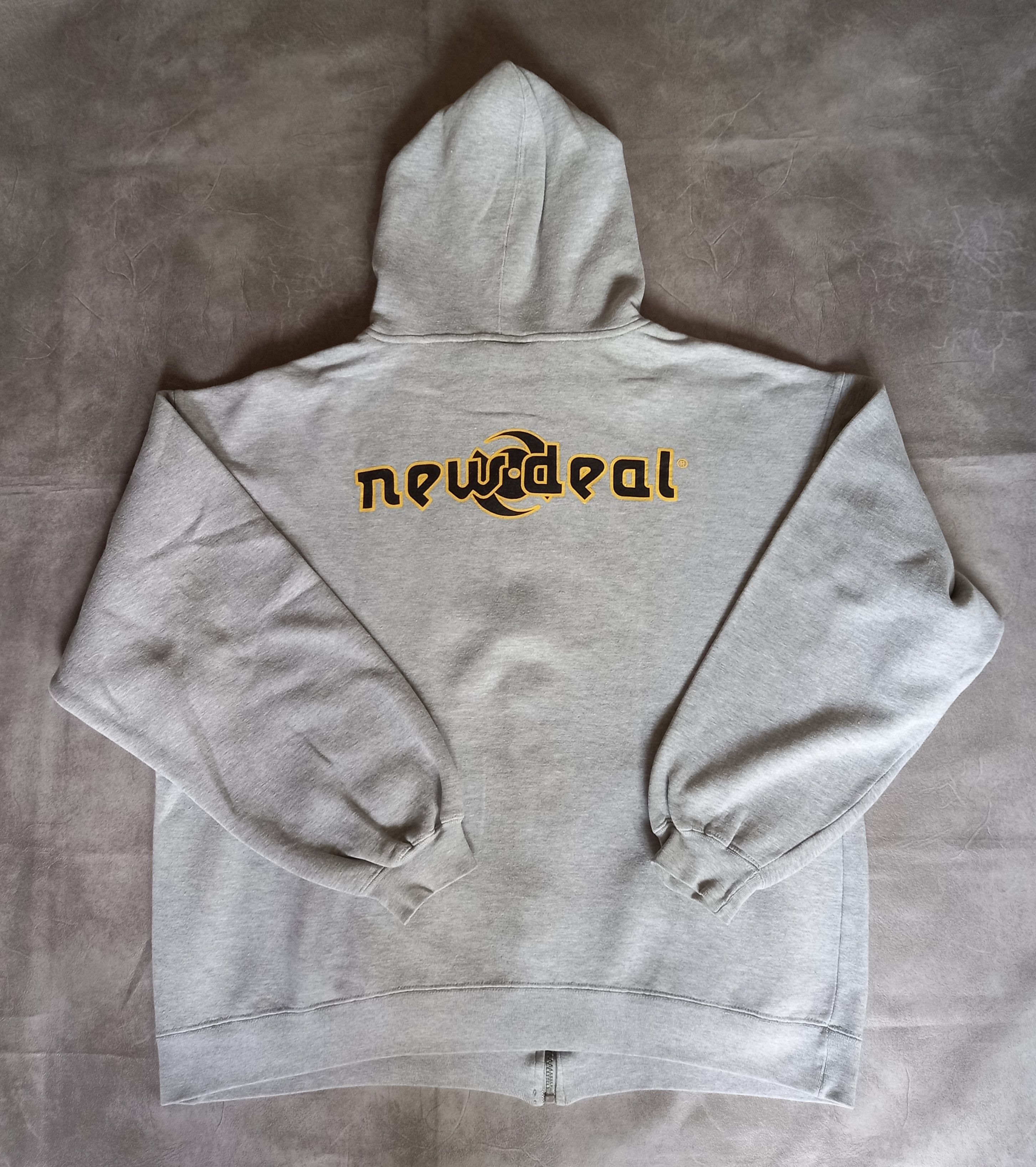 Vintage Vintage New Deal Skateboard Hoodie XL Size US XL / EU 56 / 4 - 3 Thumbnail