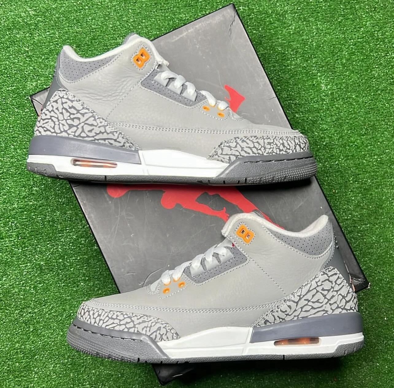 Jordan Brand Air Jordan 3 Retro GS ‘ Cool Grey ‘ 2021 Size US 6 / EU 39 - 6 Thumbnail