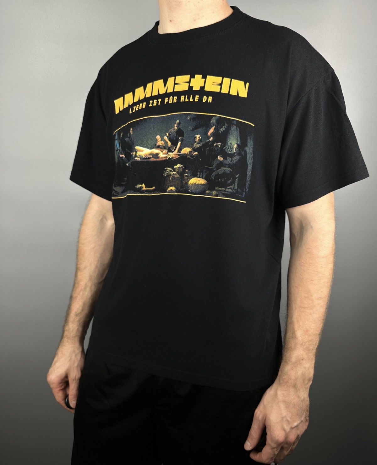 Band Tees Rammstein Liebe Ist Fur Alle Graphic Metal Rock T Shirt Tee Size US XL / EU 56 / 4 - 8 Thumbnail
