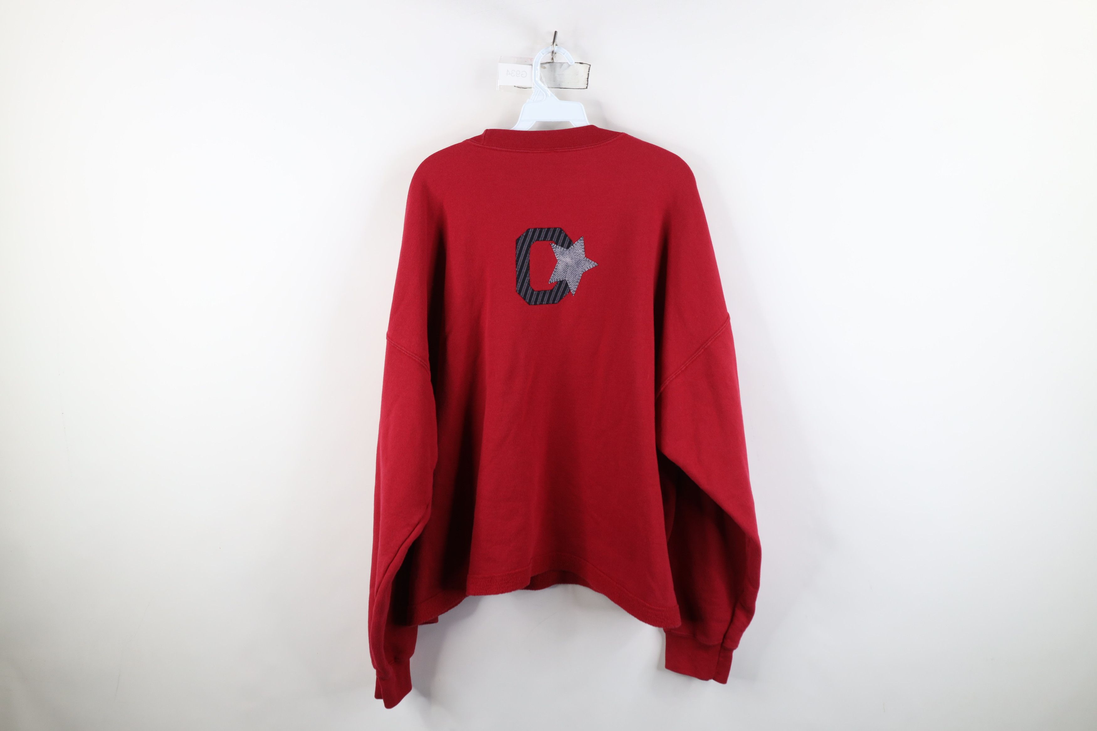 Vintage Vintage 90s Patch Ohio State University Football Sweatshirt Size XXL / US 16-18 / IT 52-54 - 9 Thumbnail