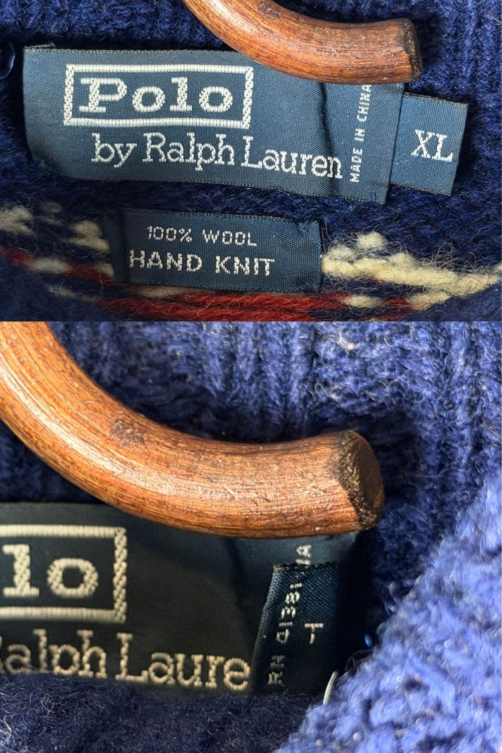 Polo Ralph Lauren fw96 Polo Ralph Lauren Hand Knit Ski Intarsia Wool Sweater Size US XL / EU 56 / 4 - 3 Thumbnail