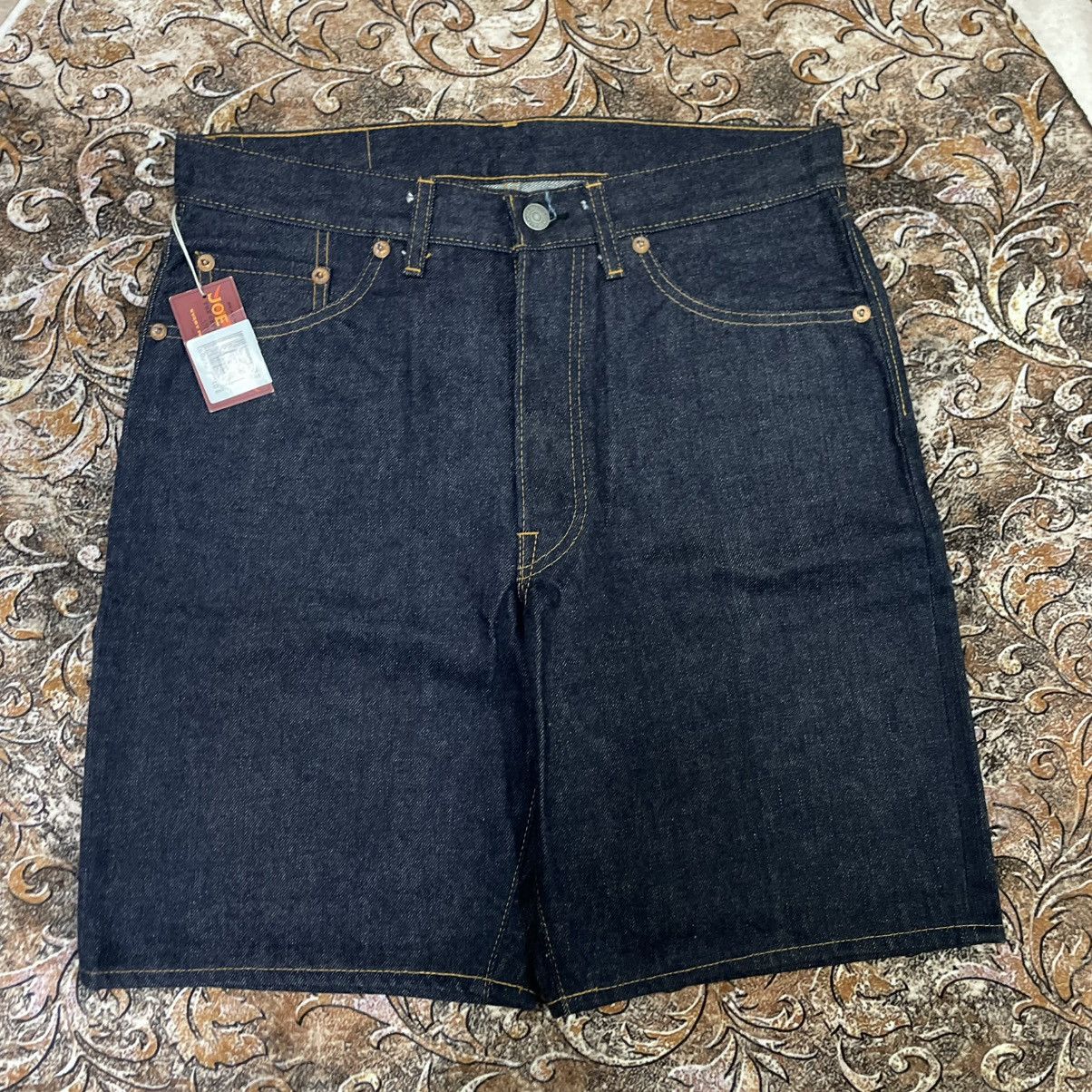 The Real McCoy's 🔥🇯🇵NOS Unworm Joe Mc Coy Selvedge Denim Shorts Pants Size US 32 / EU 48 - 1 Thumbnail