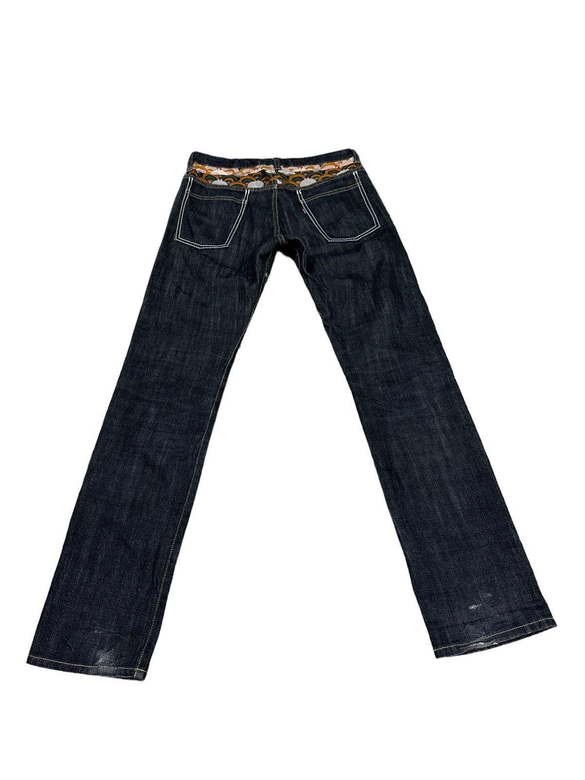 Japanese Brand GEMSTONE BLACK DENIM JEANS Size US 30 / EU 46 - 6 Thumbnail