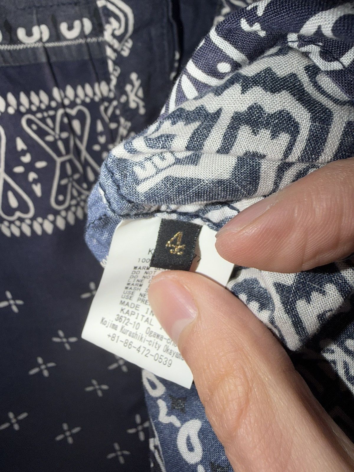 Kapital Kountry Kapital Bandana Patchwork Flannel Size US XL / EU 56 / 4 - 4 Thumbnail