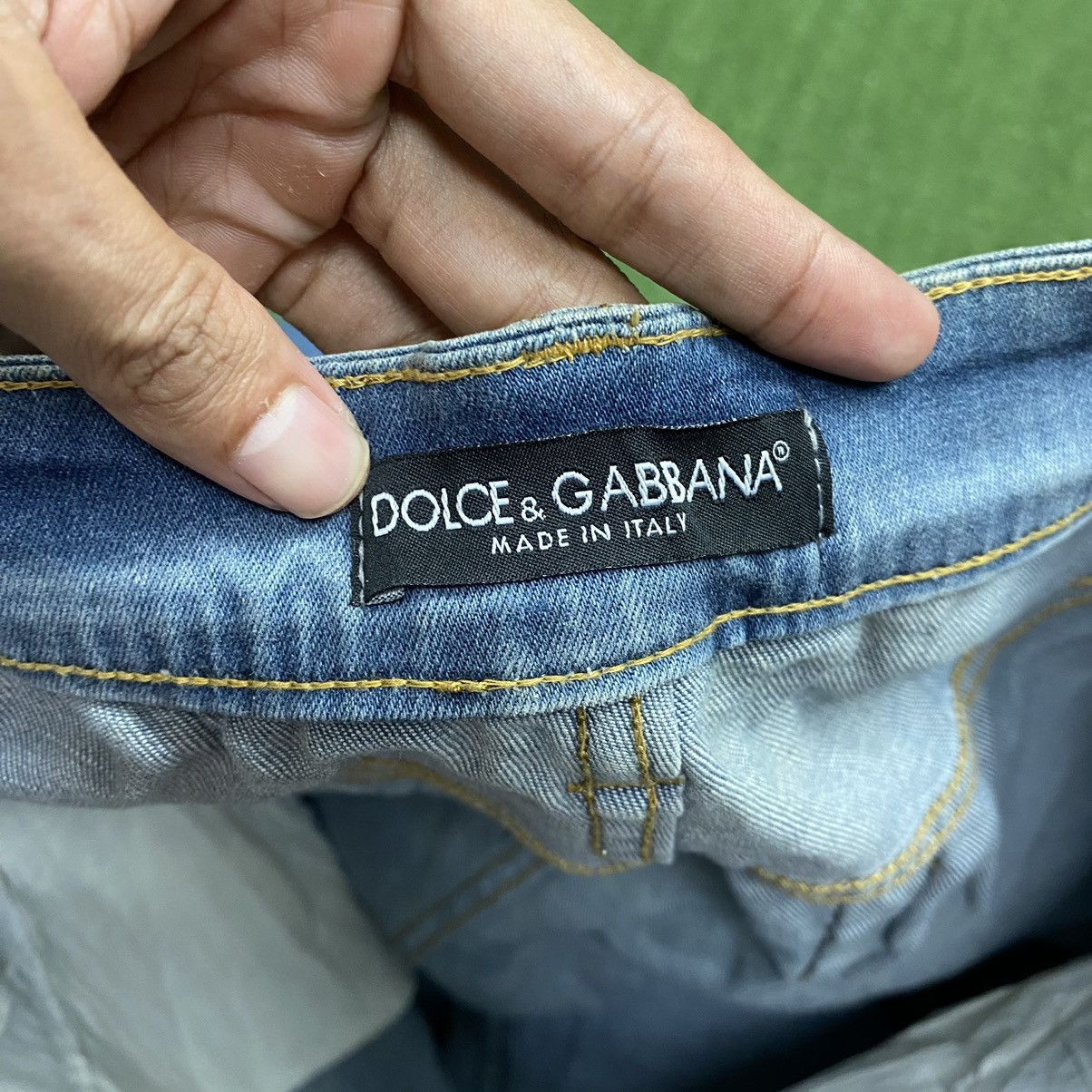 Designer × Dolce & Gabbana Dolce&Gabbana Skinny Stretchable Travis Scott Lil Uzi Style Size US 32 / EU 48 - 14 Thumbnail