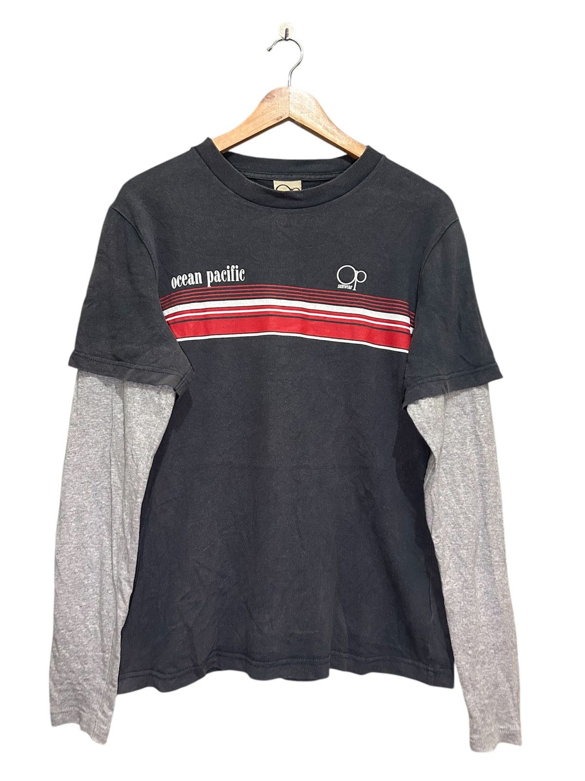 Ocean Pacific × Vintage Vintage Doublesleeves Ocean Pacific OP surf style Size US M / EU 48-50 / 2 - 1 Thumbnail
