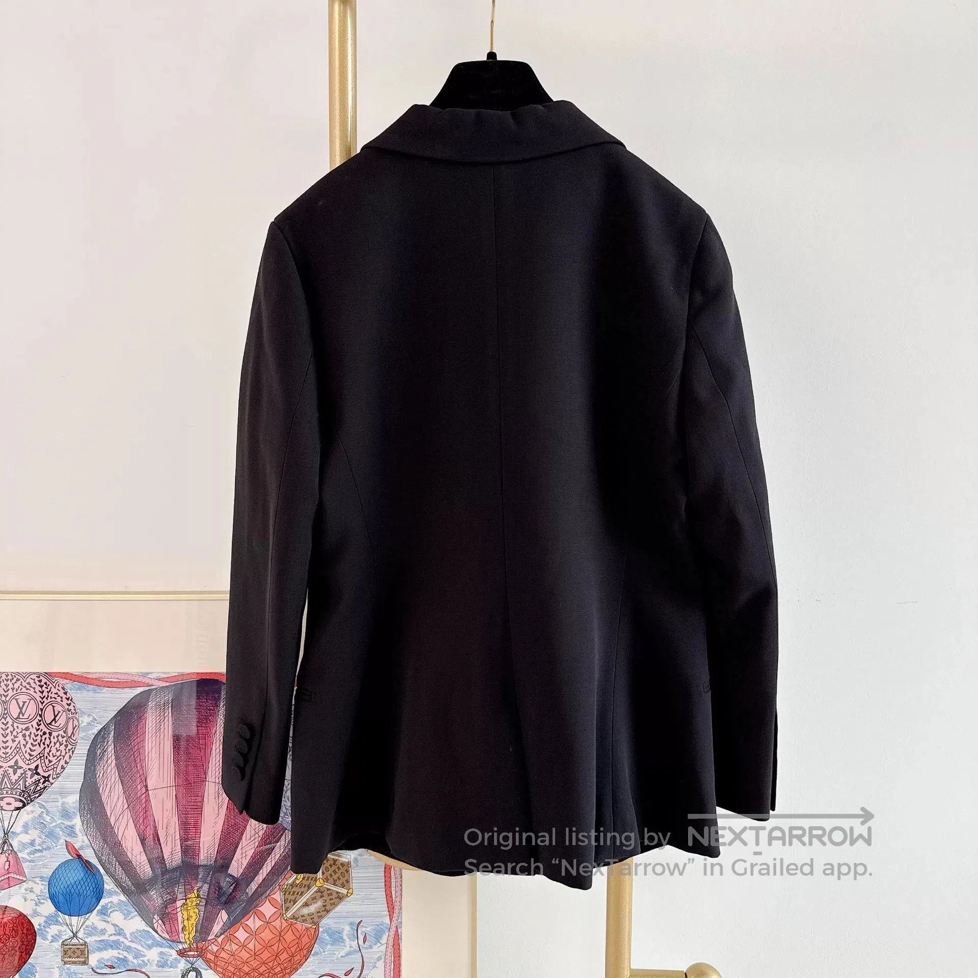 Dior Dior Black Shield Blazer Jacket. Size US M / EU 48-50 / 2 - 2 Thumbnail