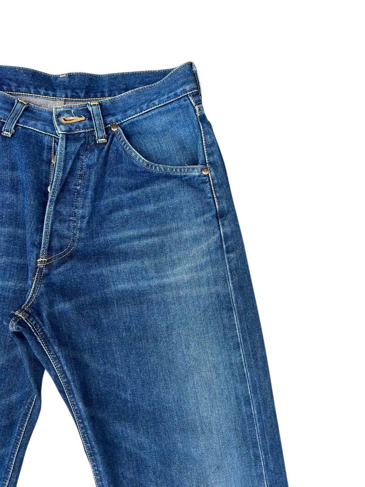 Lee Vintage 90s Lee Riders Sanforized Denim Selvedge Jeans Size US 31 - 6 Thumbnail