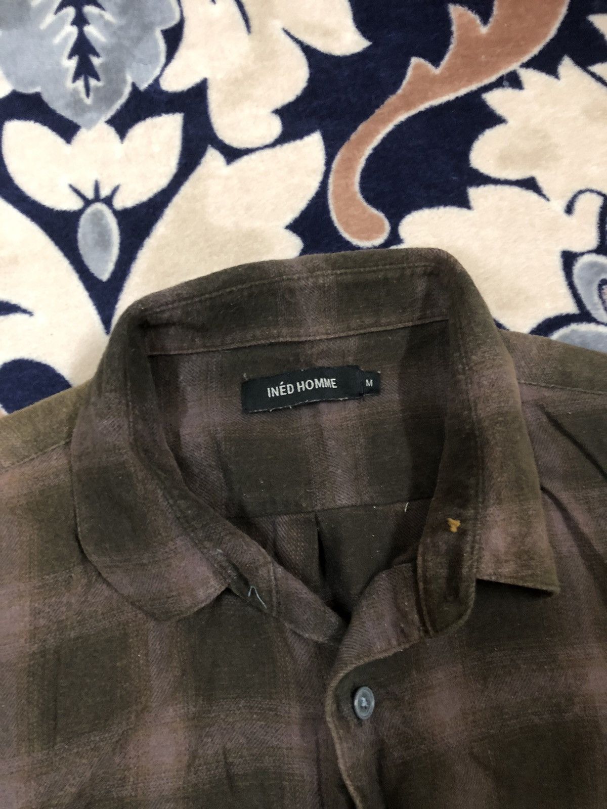 Flannel × Japanese Brand IN’ED Homme Flannel Japan Size US M / EU 48-50 / 2 - 4 Thumbnail
