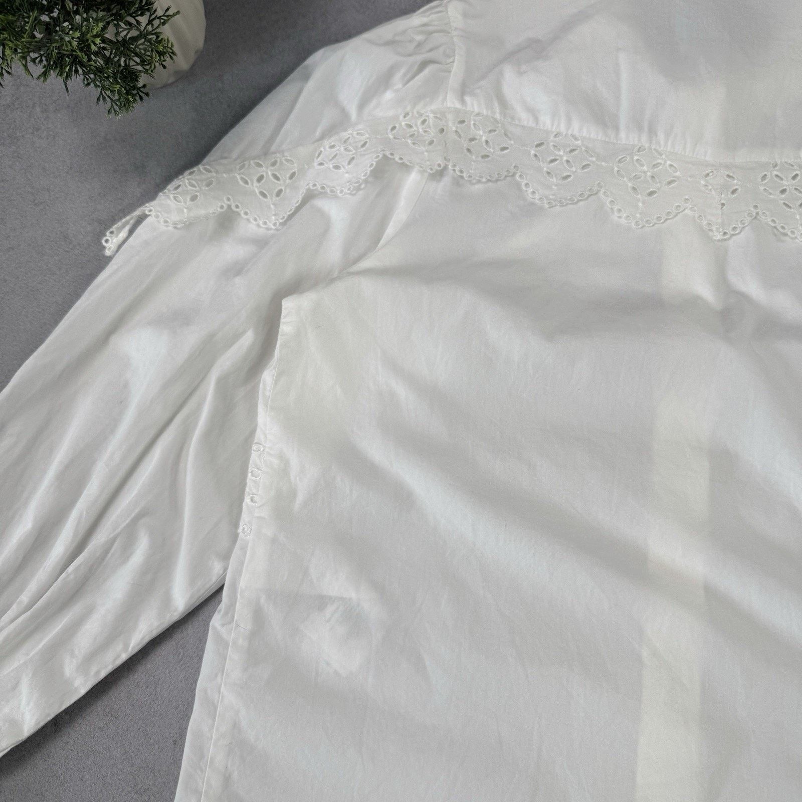 Sandro Sandro Women Cotton Shirt Blouse Button Up Size 2 Size XS / US 0-2 / IT 36-38 - 20 Thumbnail