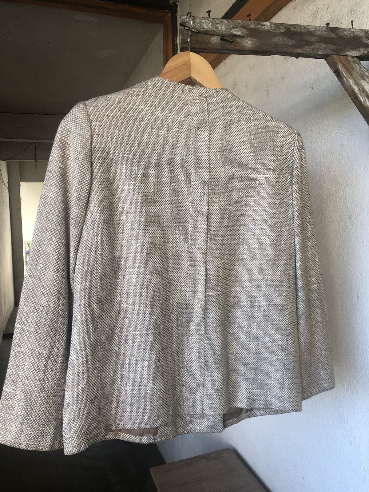 Christian Dior Monsieur Vintage Christian Dior Tweed Cupra Blazer Jacket Size M / US 6-8 / IT 42-44 - 11 Thumbnail