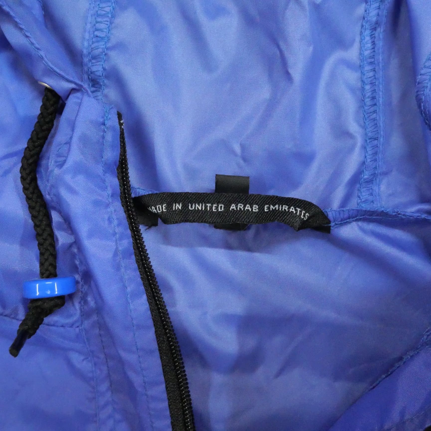 Sony VINTAGE Sony Handycam Jacket Windbreaker 90s Blue Purple Hooded Adult L Mens Jacket Size US L / EU 52-54 / 3 - 5 Thumbnail