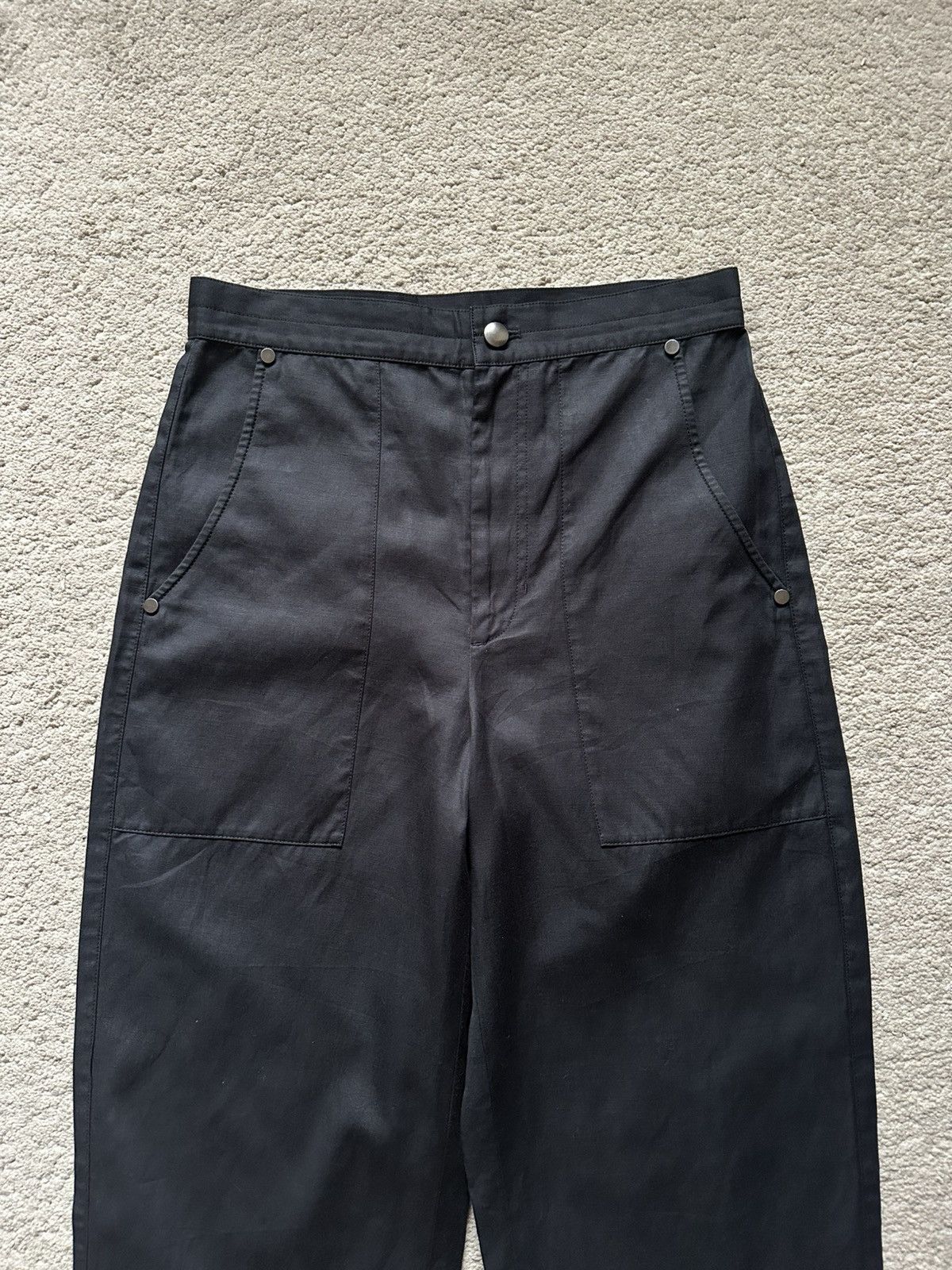 Helmut Lang SS2016 Helmut Lang Mix Linen Fatigue Ballon Pant Size US 29 - 3 Thumbnail