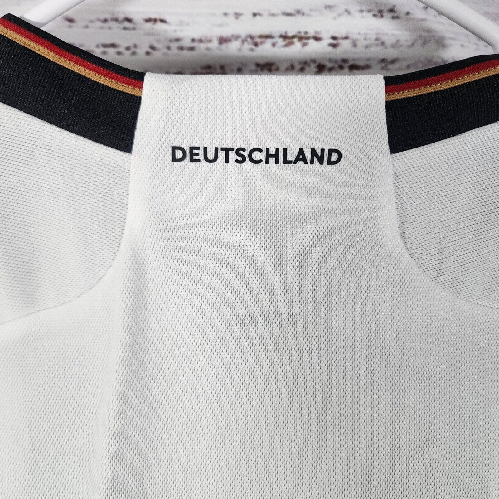 Adidas NWT Adidas German Deutscher Fussball-Bund 2X White Jersey 22 Size US XXL / EU 58 / 5 - 3 Thumbnail