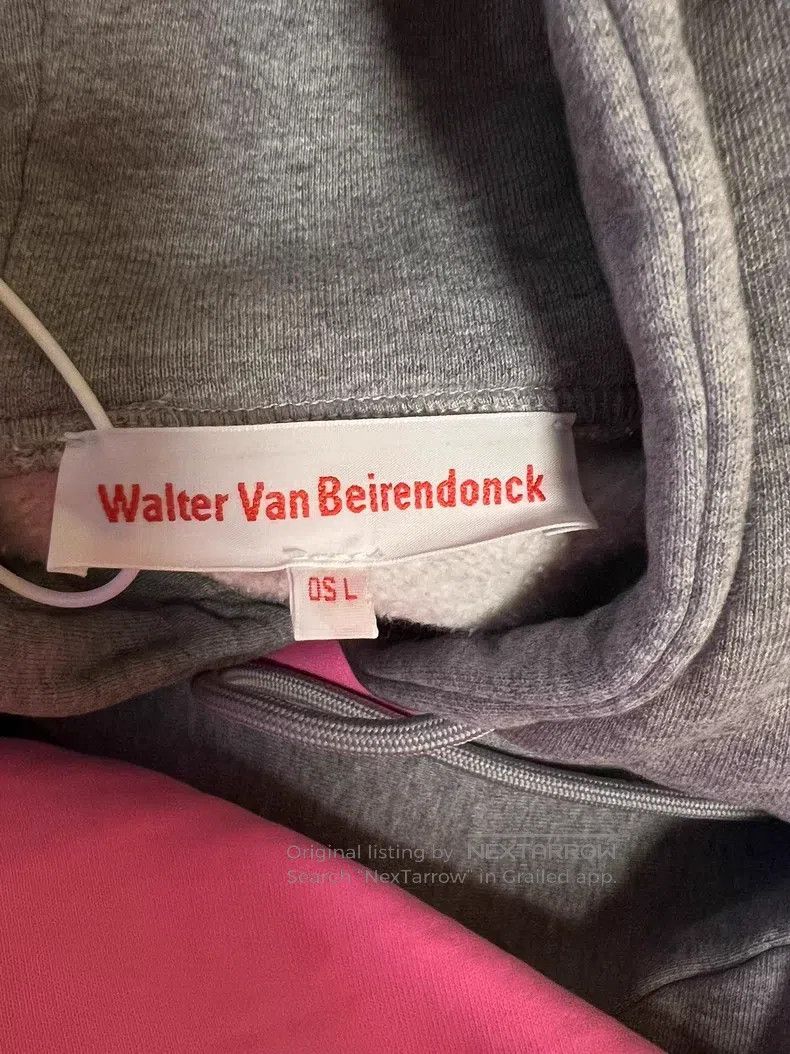 Walter Van Beirendonck Alien Print Hoodie