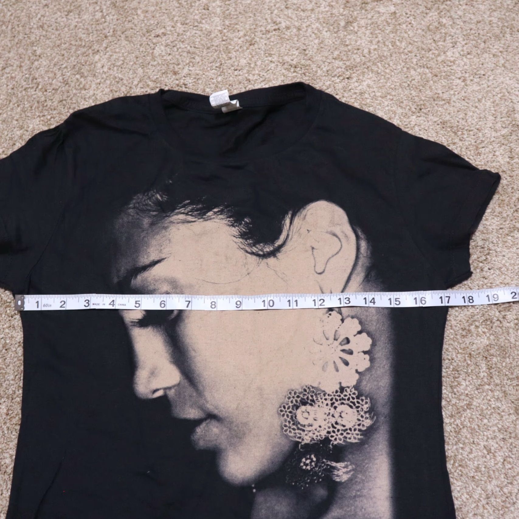 Vintage Jennifer Lopez Shirt Women's S Black Tee Short Sleeve Crew Neck Graphic Print 2010s Vintage No Size S / US 4 / IT 40 - 4 Thumbnail