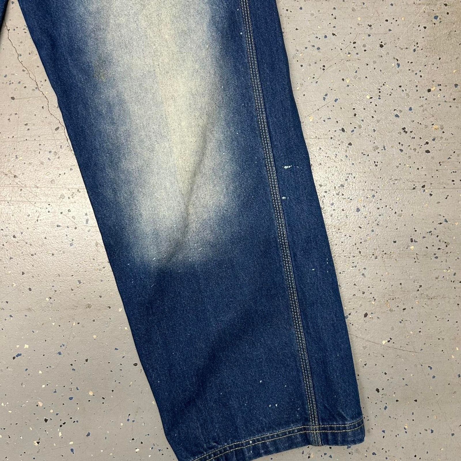 Other Y2K Loco Streetgear Blue faded vintage jeans Size US 36 / EU 52 - 3 Thumbnail