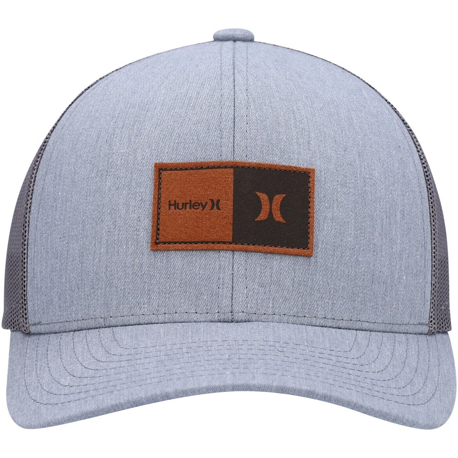 Hurley Hurley Trucker Hat Fairway Leather Logo Patch Snapback Cap Size ONE SIZE - 2 Thumbnail