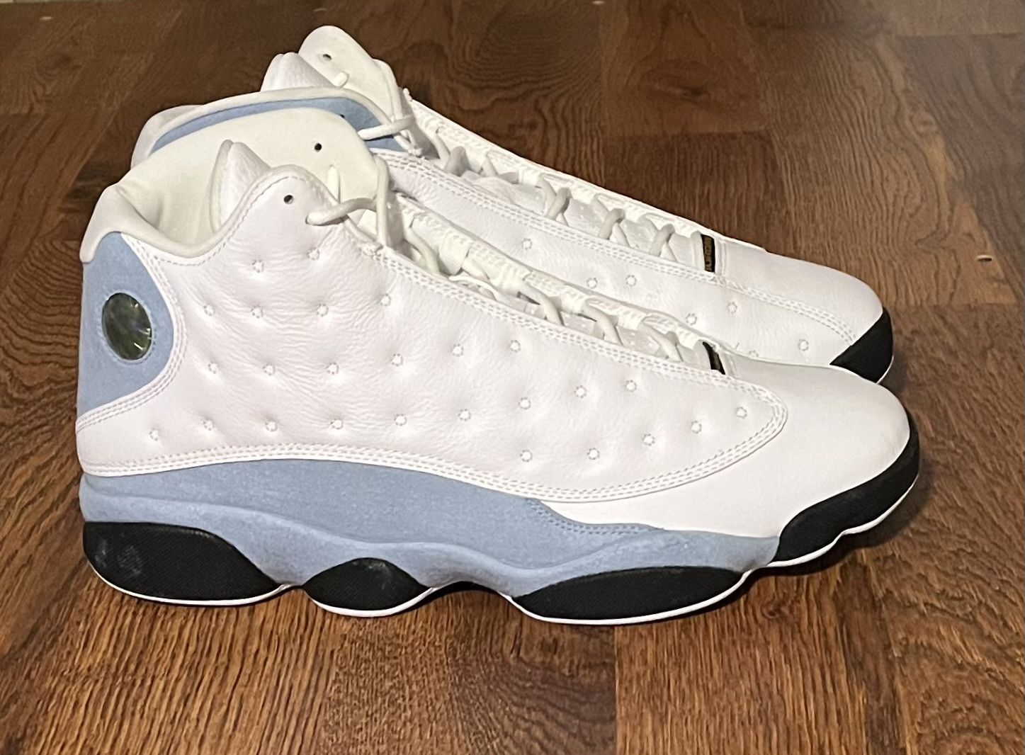 Jordan Brand Air Jordan 13 XIII Retro White University Blue Grey Size US 11.5 / EU 44-45 - 2 Thumbnail
