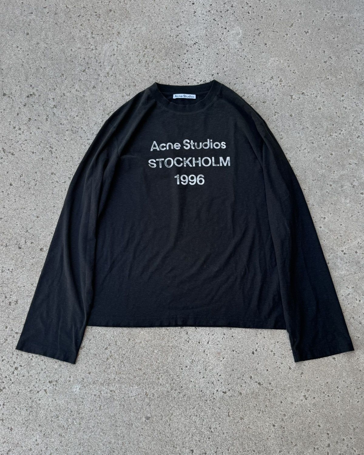 Acne Studios Acne Studios Stockholm long sleeve T shirt size