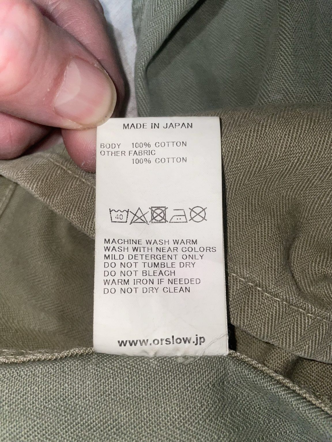 Orslow Herringbone Utility Coverall Jacket Size US XXL / EU 58 / 5 - 7 Thumbnail