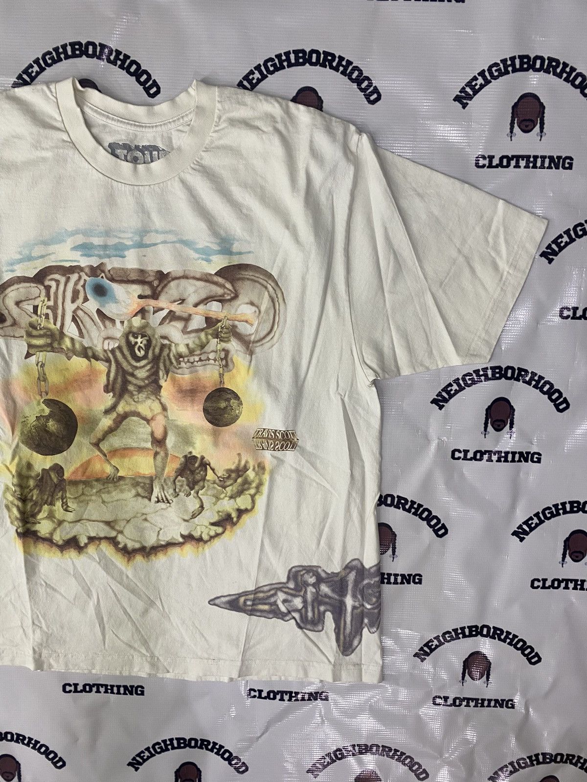 Travis Scott TRAVIS SCOTT UTOPIA EUROPE TOUR TEE. Size US XL / EU 56 / 4 - 13 Thumbnail