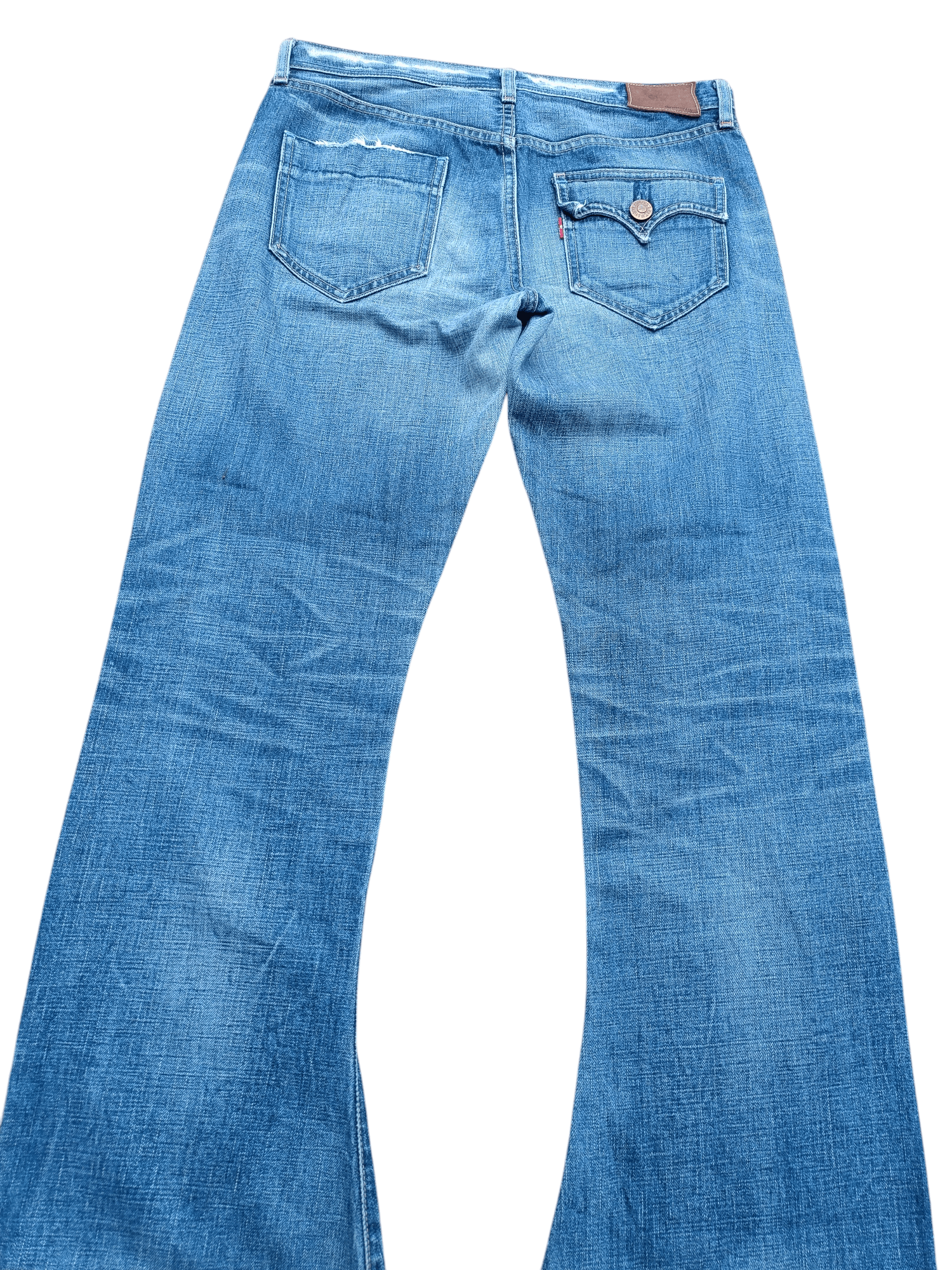 Levi's × Levi's Made & Crafted × Vintage Vintage 80s Flared Selvedge Denim Levis Jeans Size US 30 / EU 46 - 7 Thumbnail