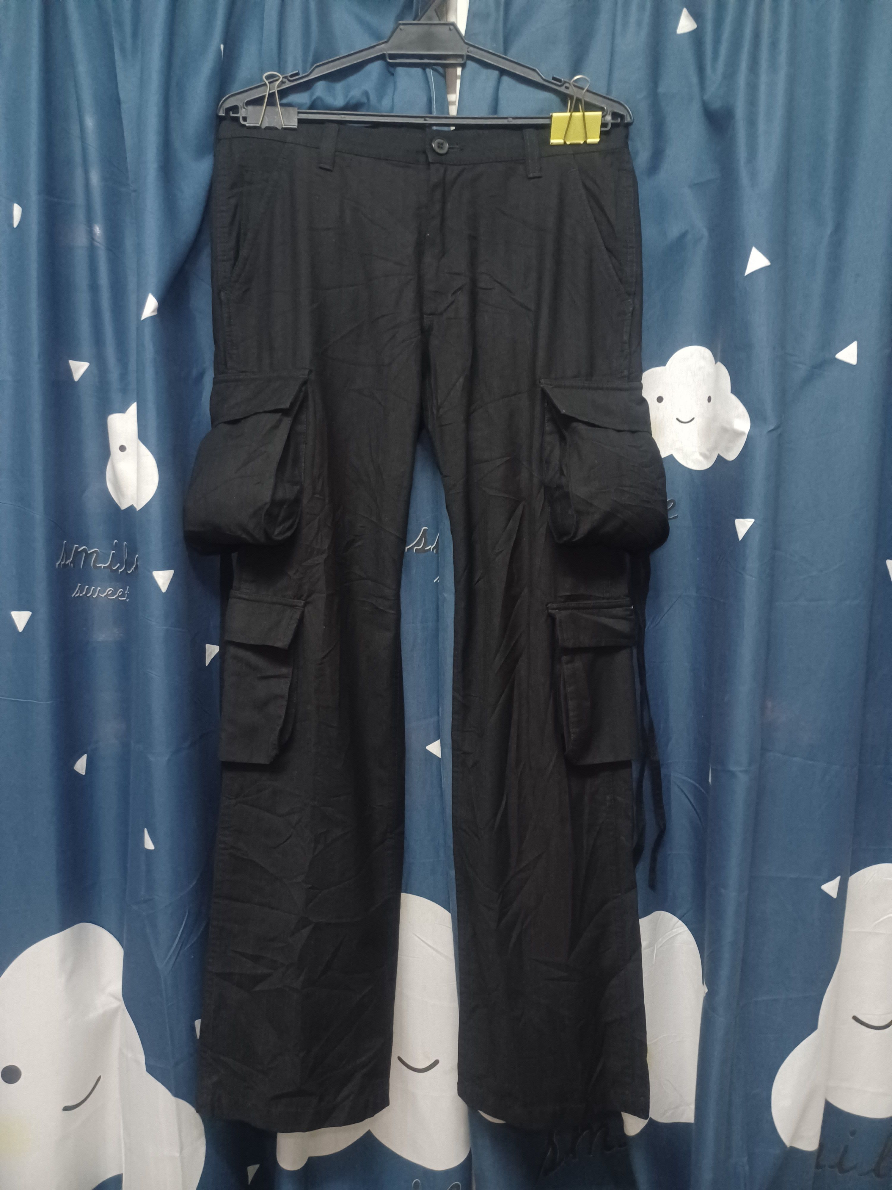 Japanese Brand CUSTOM CULTURE BONDAGE CARGO PANTS Size US 32 / EU 48 - 1 Thumbnail